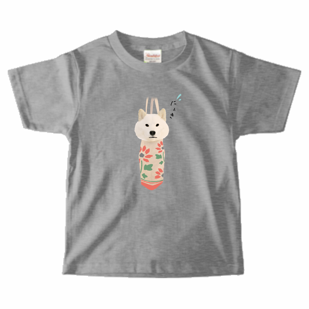 【キッズ】 こけしみたいなニョッキィーヌ 半袖Tシャツ