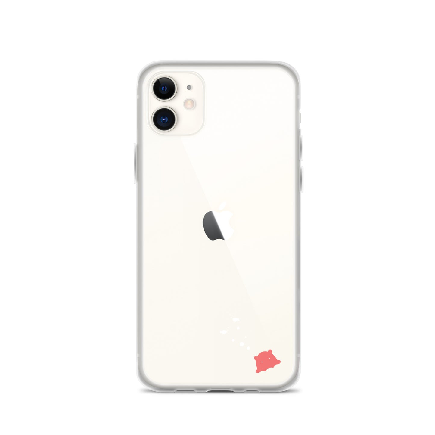 めんだこ&おさかなシルエット iPhoneケース