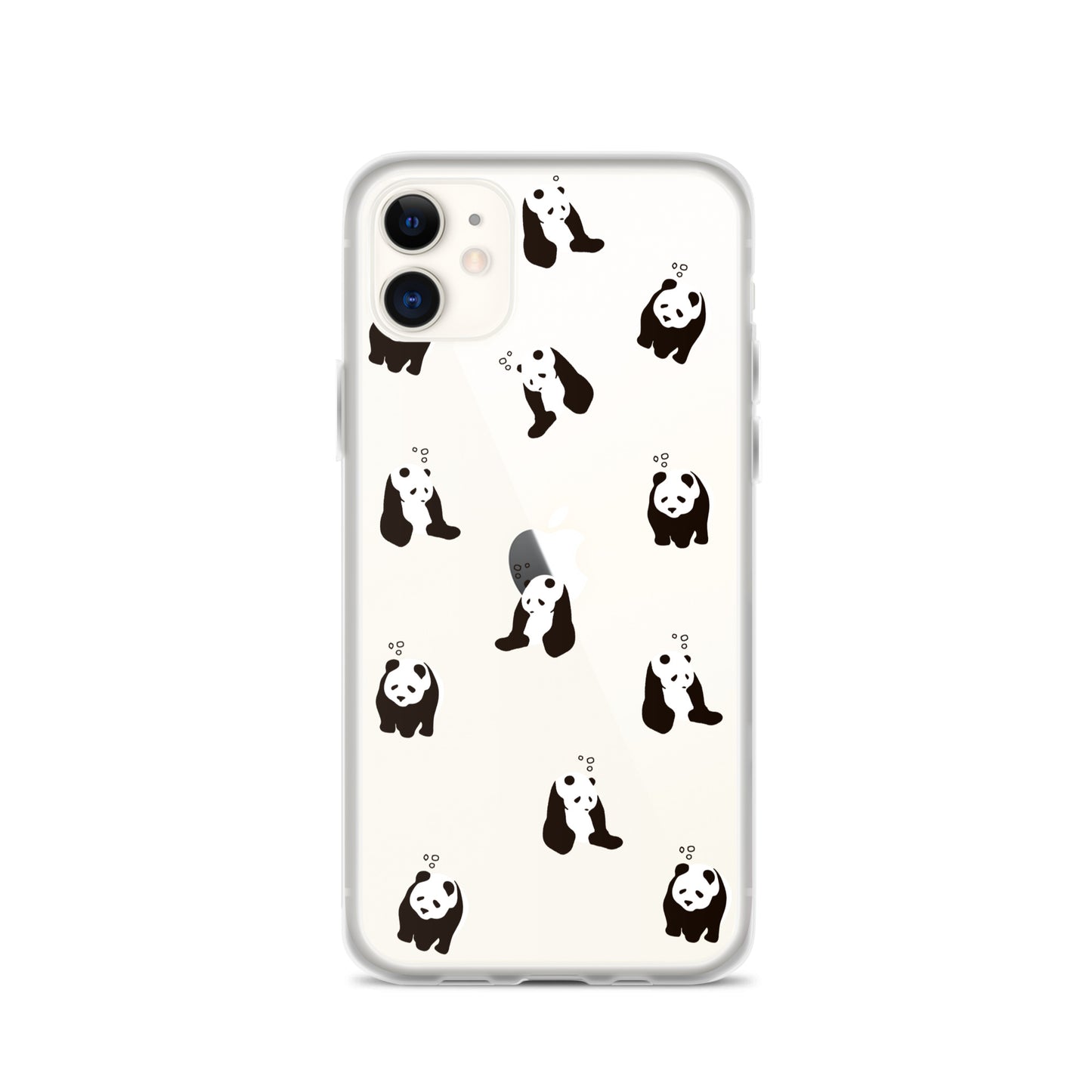 パンダ 眠たい iPhoneケース