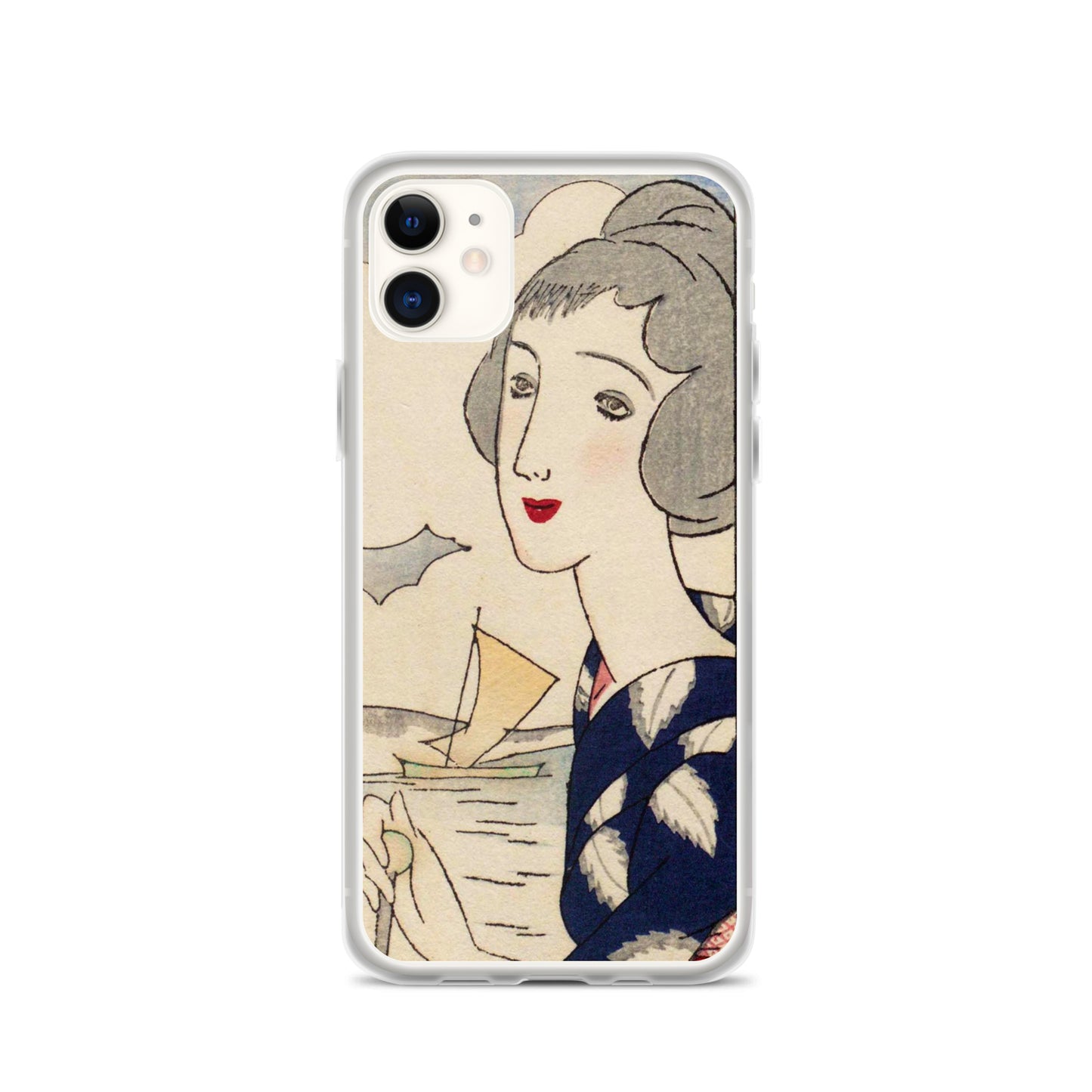 大正レトロ 竹久夢二柄 iPhoneケース02