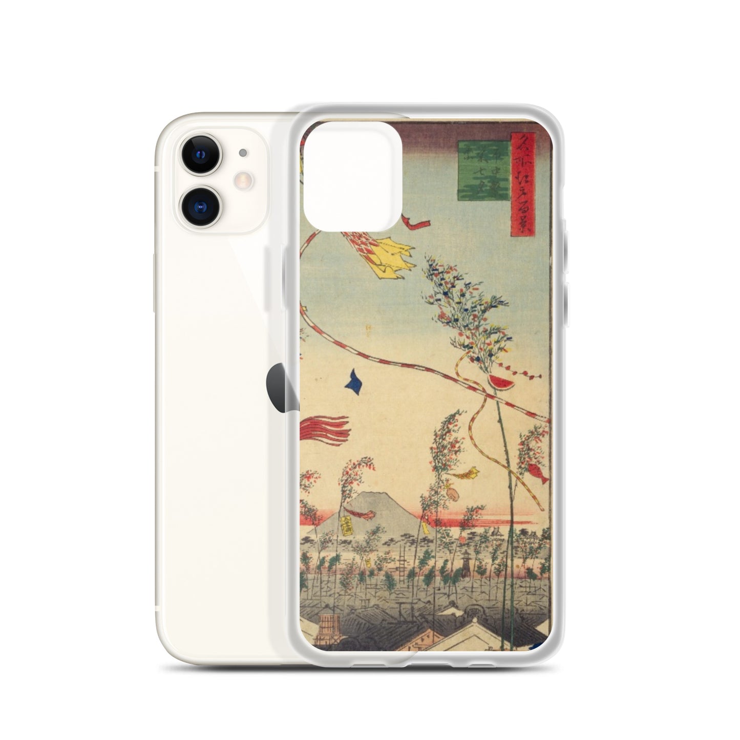 大正レトロ 七夕 iPhoneケース