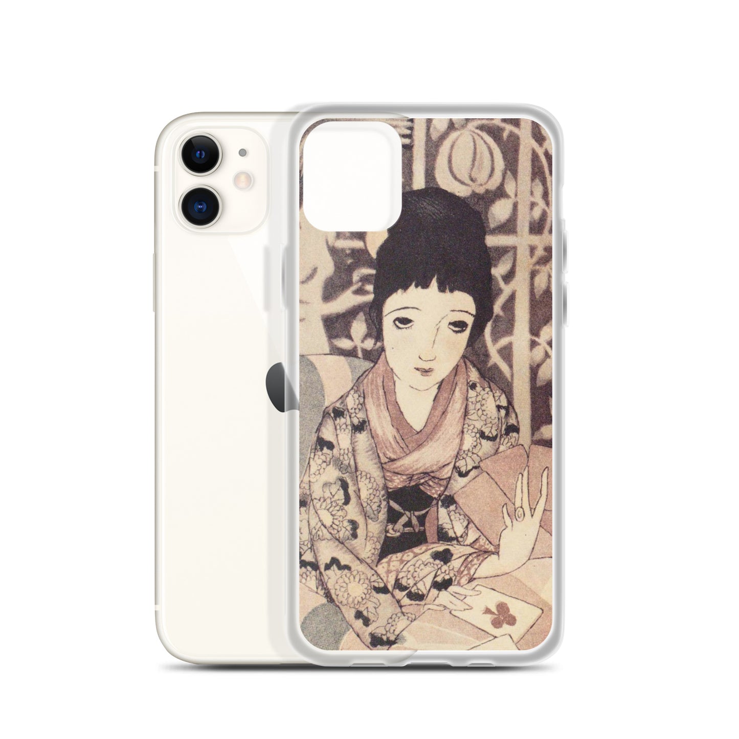 大正レトロ 竹久夢二柄 iPhoneケース03