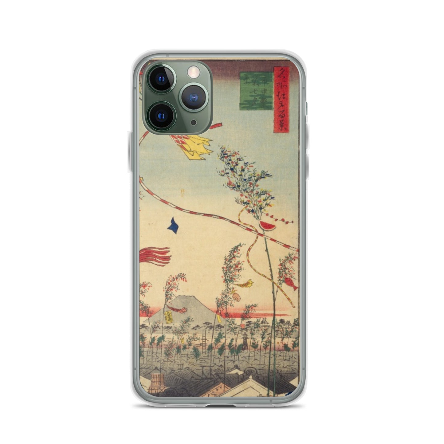 大正レトロ 七夕 iPhoneケース