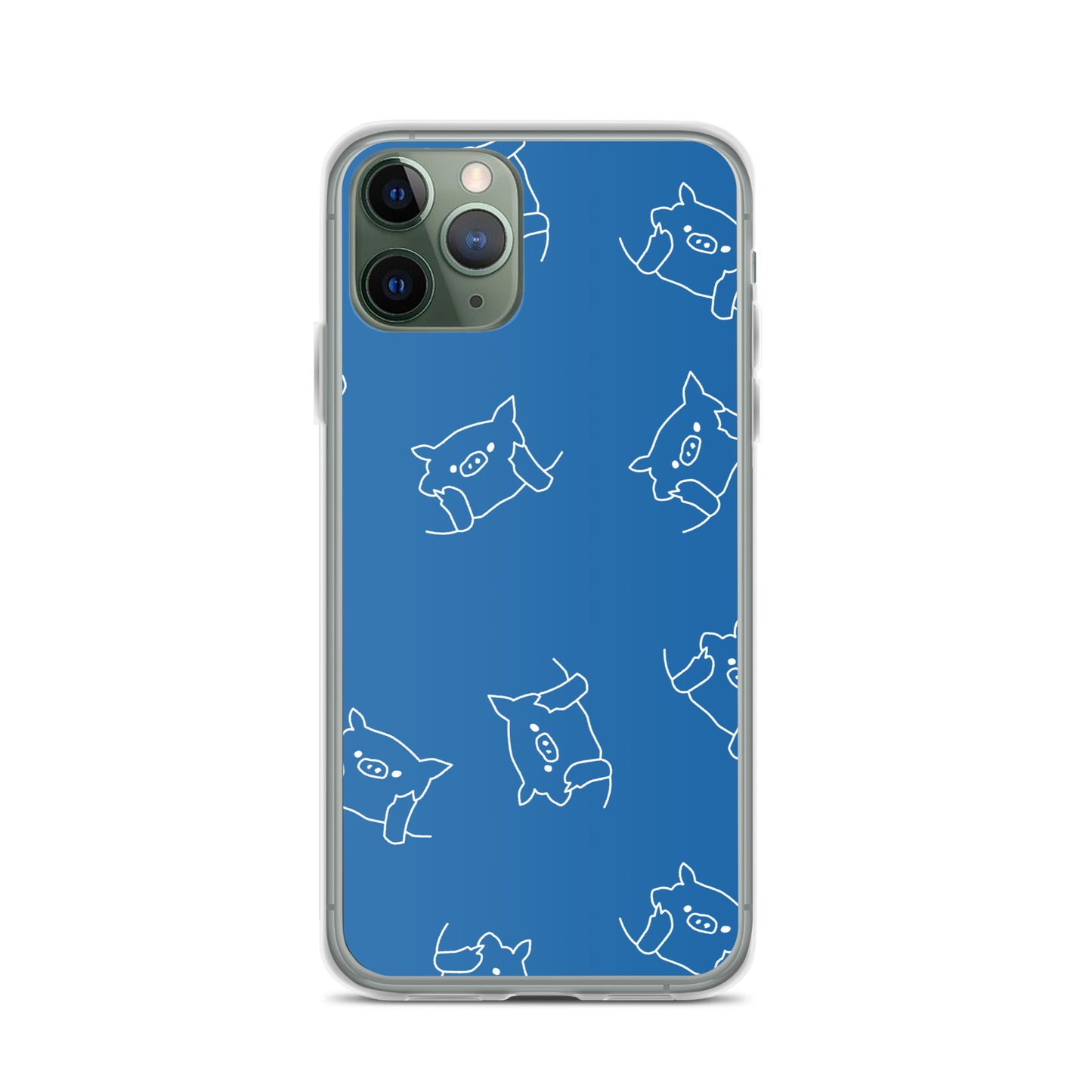 とんかつブタ ランダム柄 スマホケース02