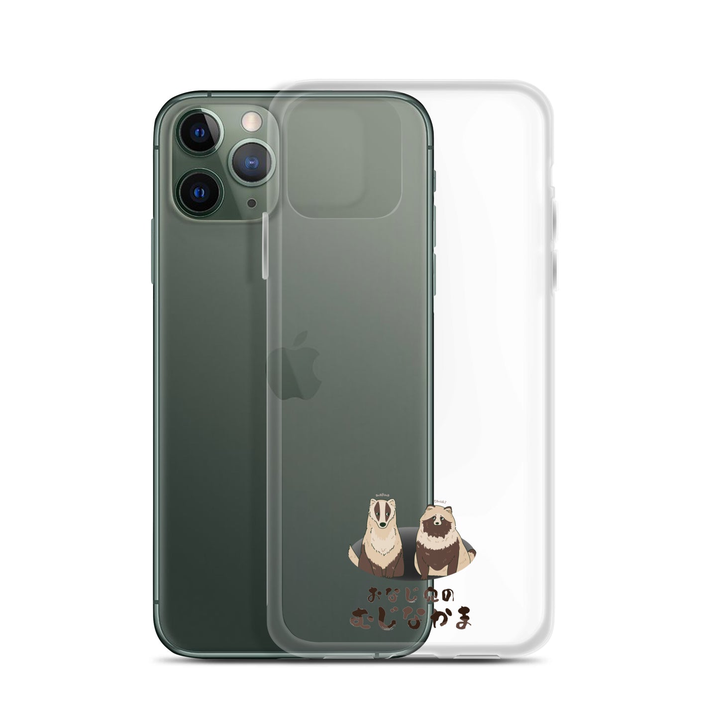 おなじ穴のむじなかま スマホケース