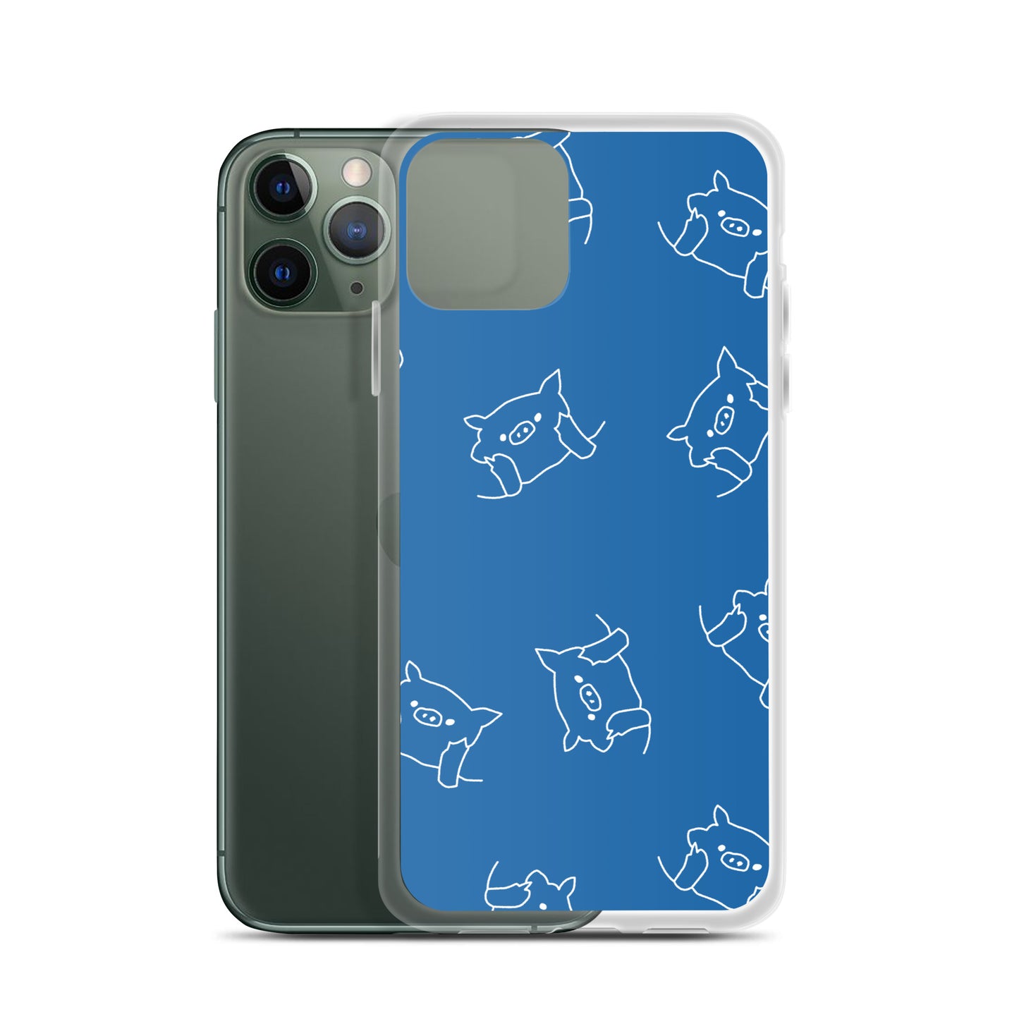 とんかつブタ ランダム柄 スマホケース02