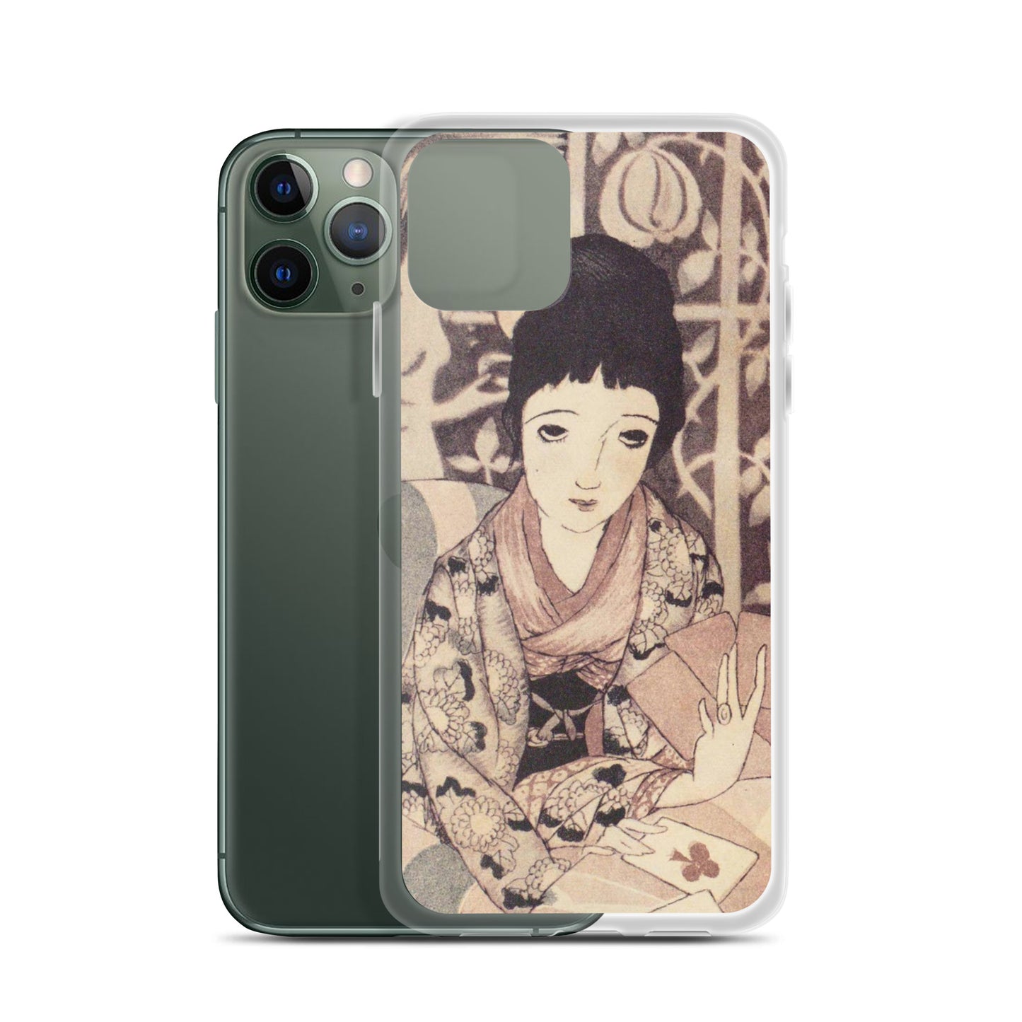 大正レトロ 竹久夢二柄 iPhoneケース03