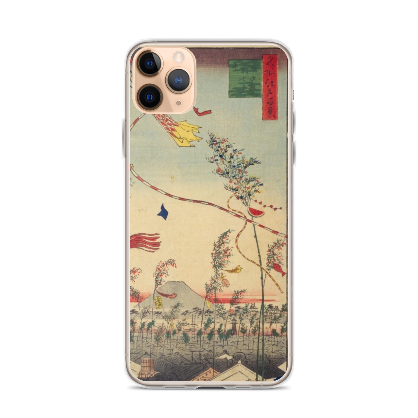大正レトロ 七夕 iPhoneケース