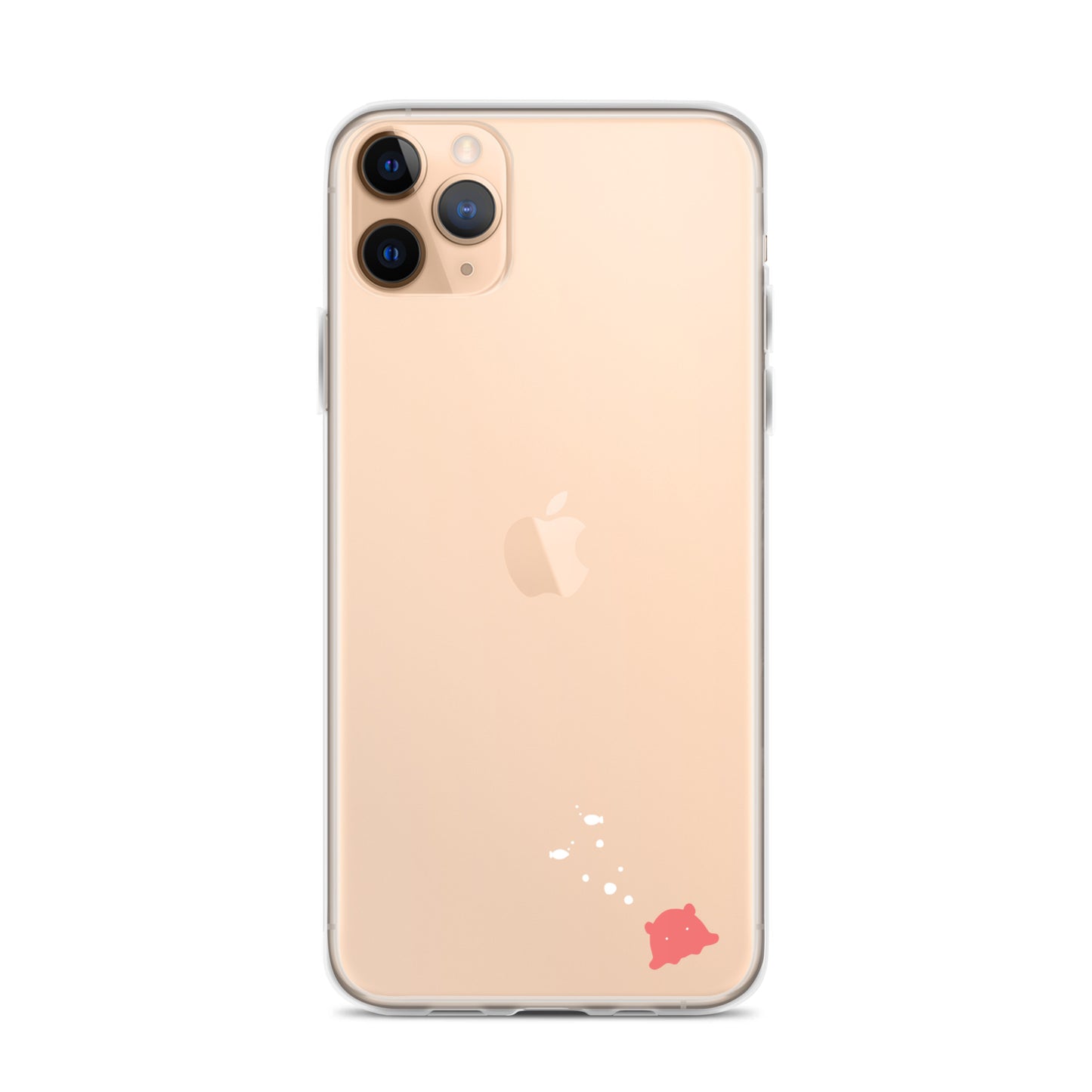 めんだこ&おさかなシルエット iPhoneケース