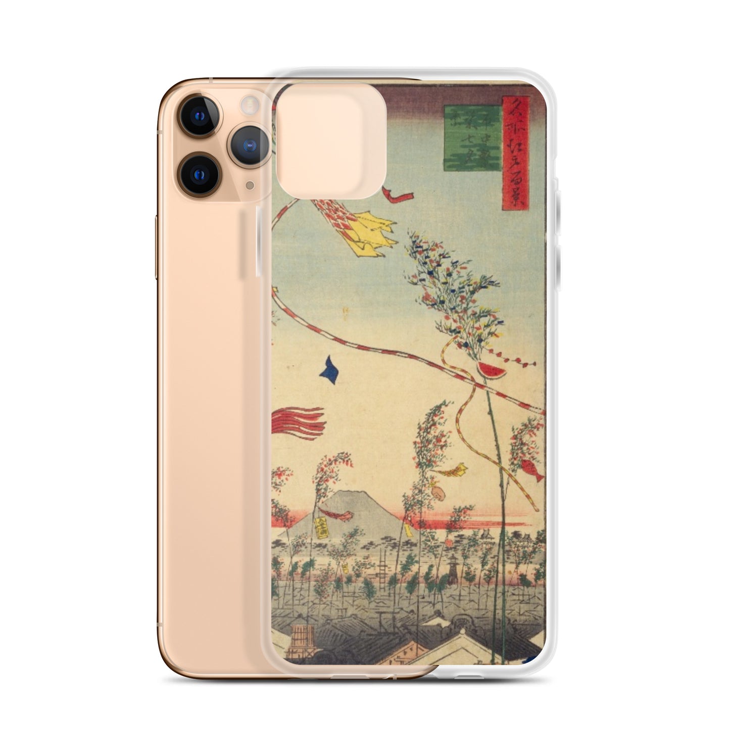 大正レトロ 七夕 iPhoneケース