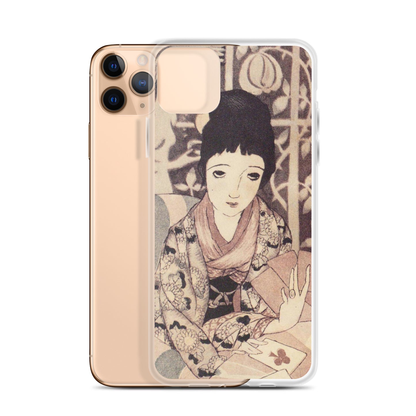 大正レトロ 竹久夢二柄 iPhoneケース03