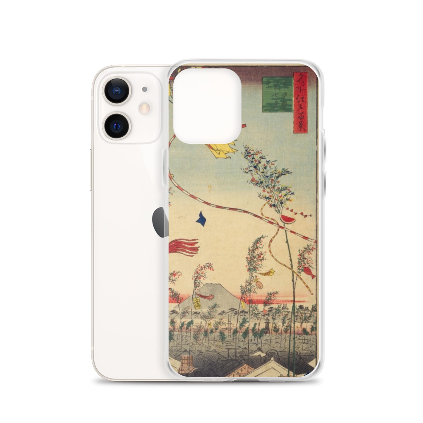 大正レトロ 七夕 iPhoneケース
