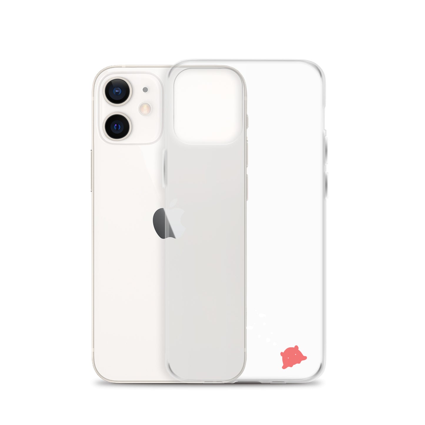めんだこ&おさかなシルエット iPhoneケース
