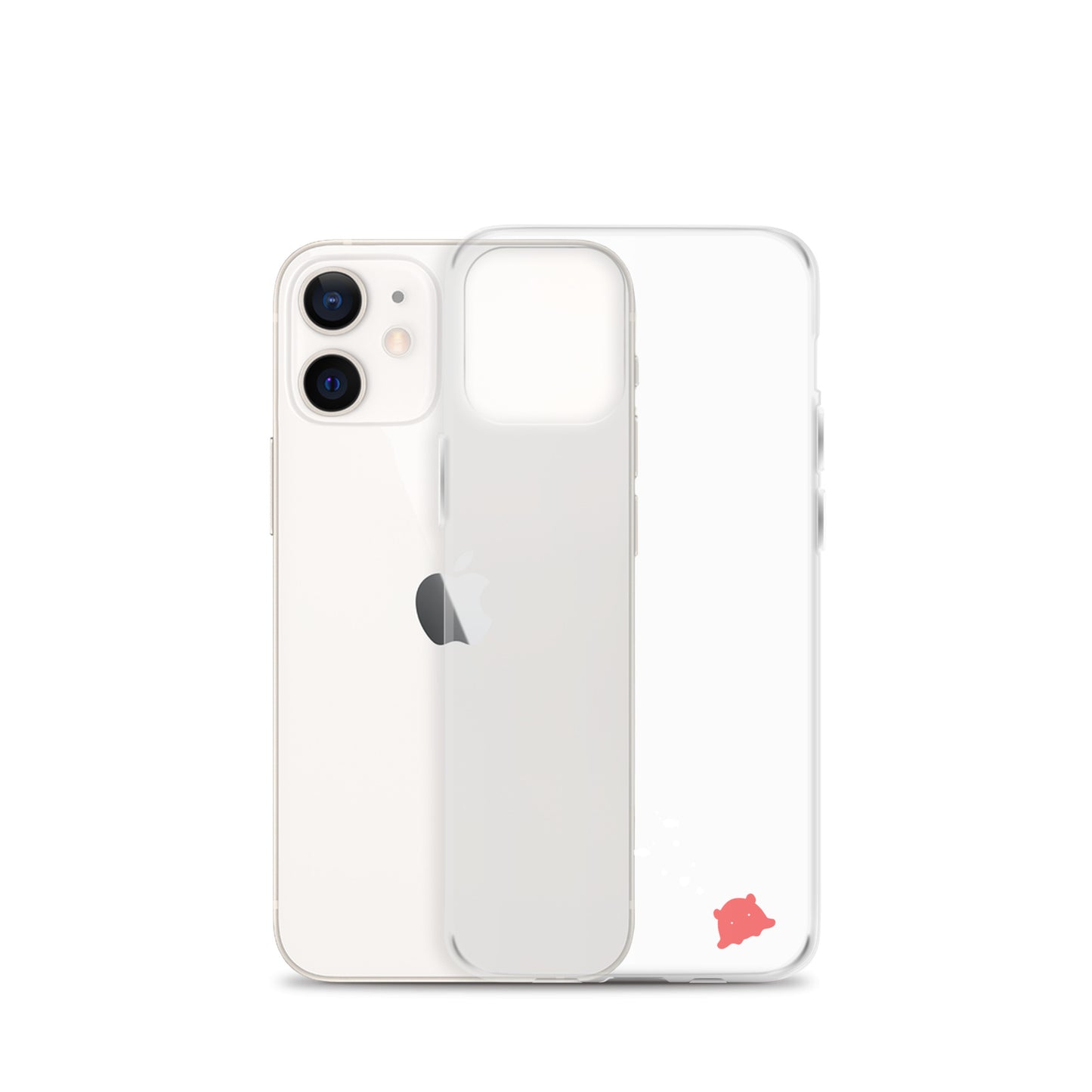 めんだこ&おさかなシルエット iPhoneケース