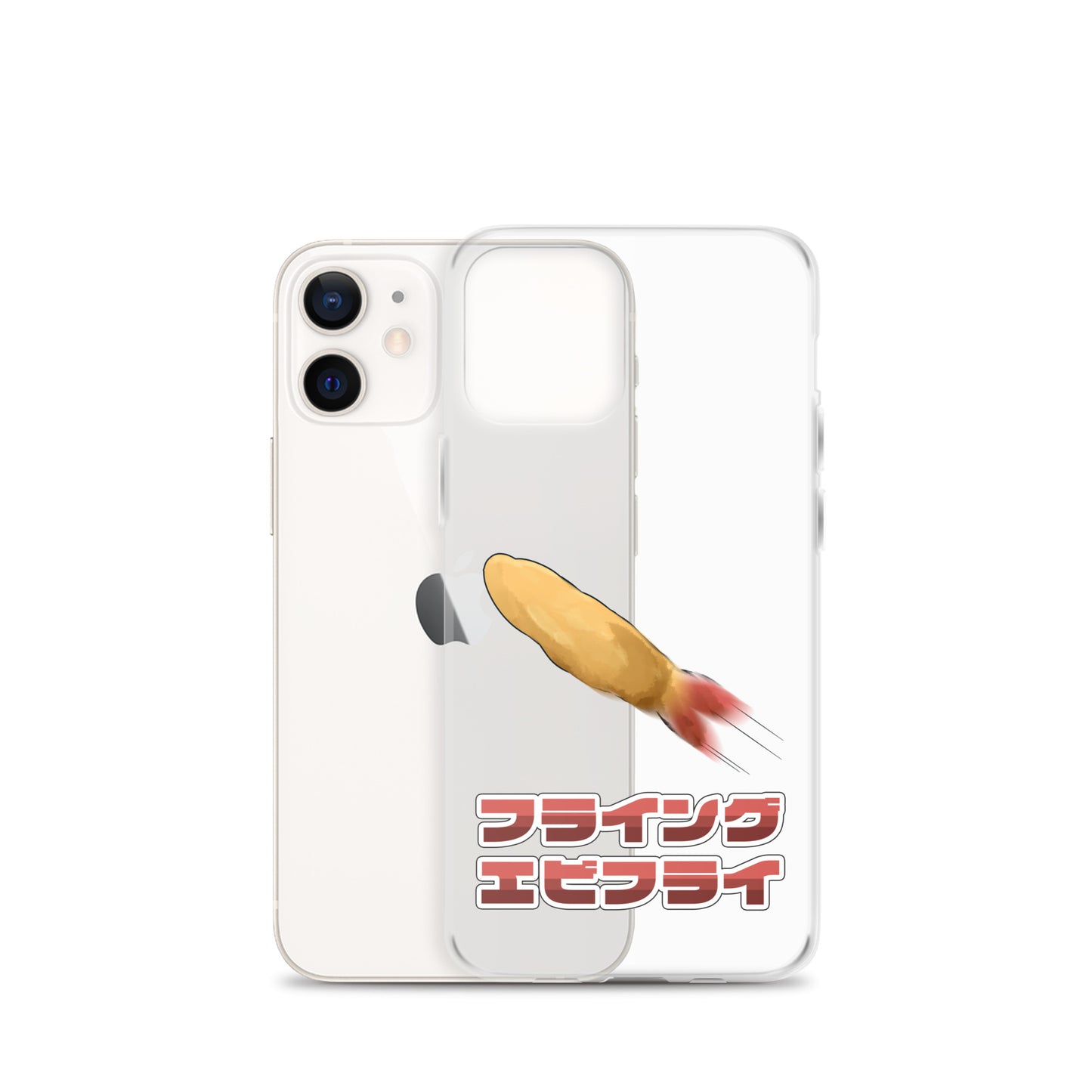 フライングエビフライiPhoneケース