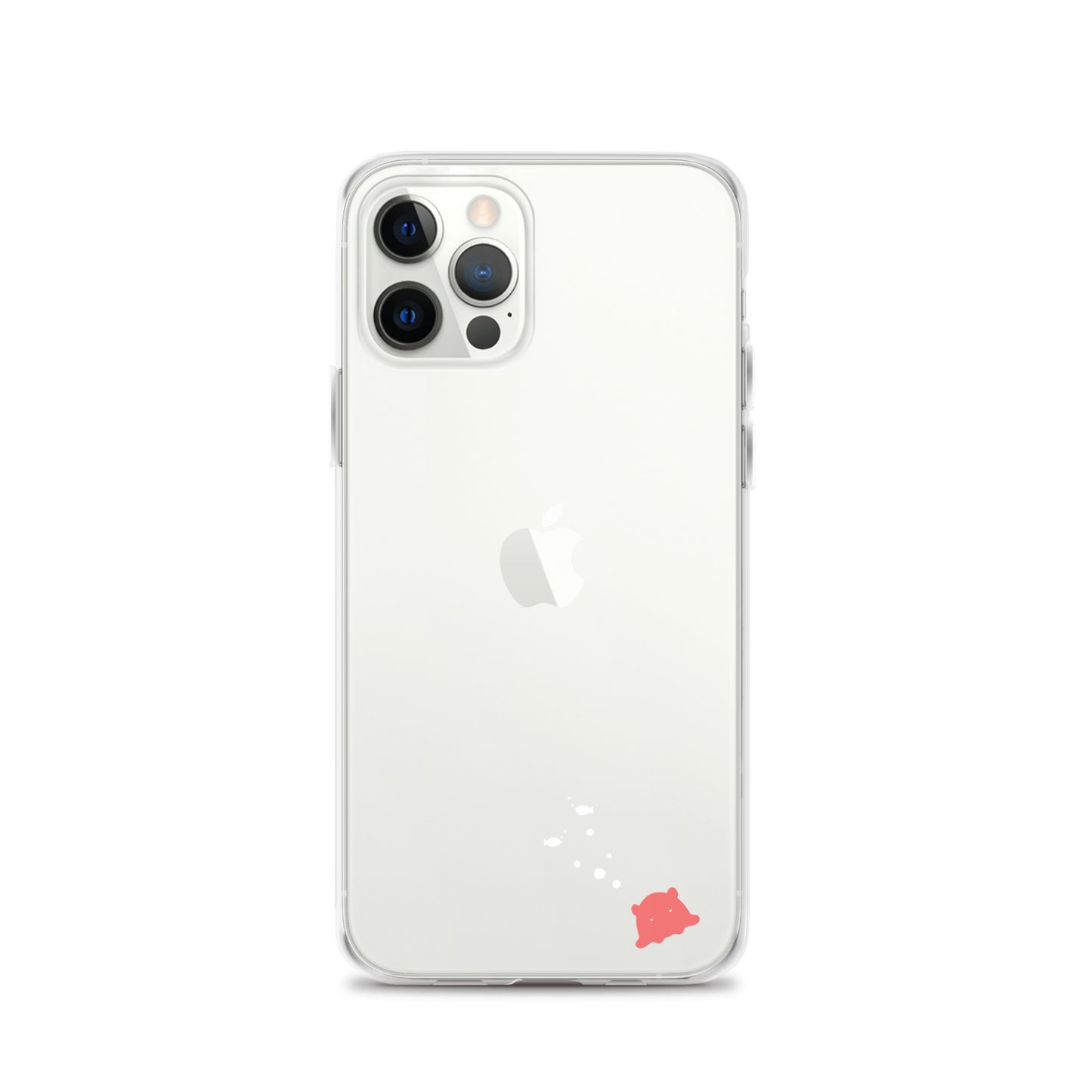 めんだこ&おさかなシルエット iPhoneケース