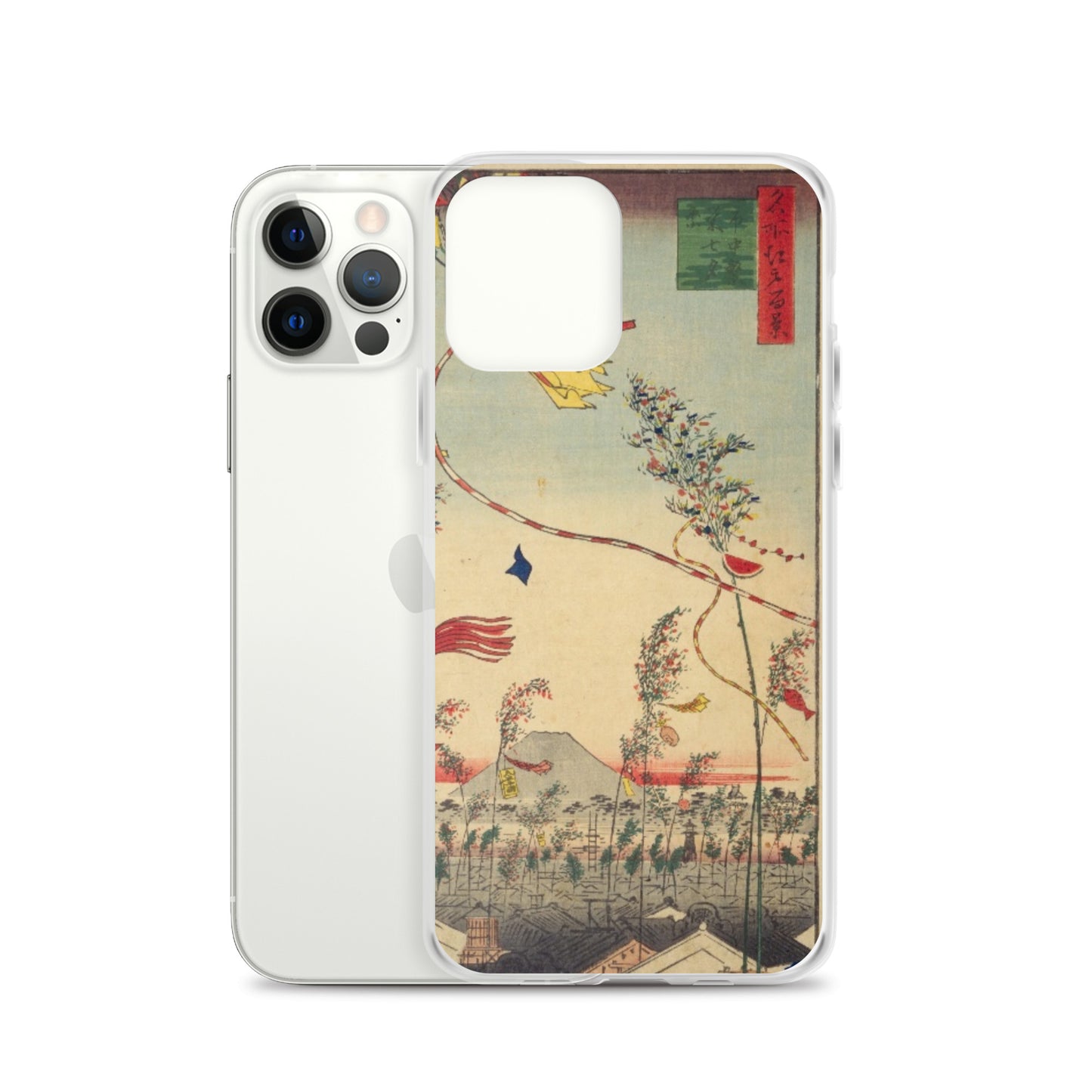 大正レトロ 七夕 iPhoneケース
