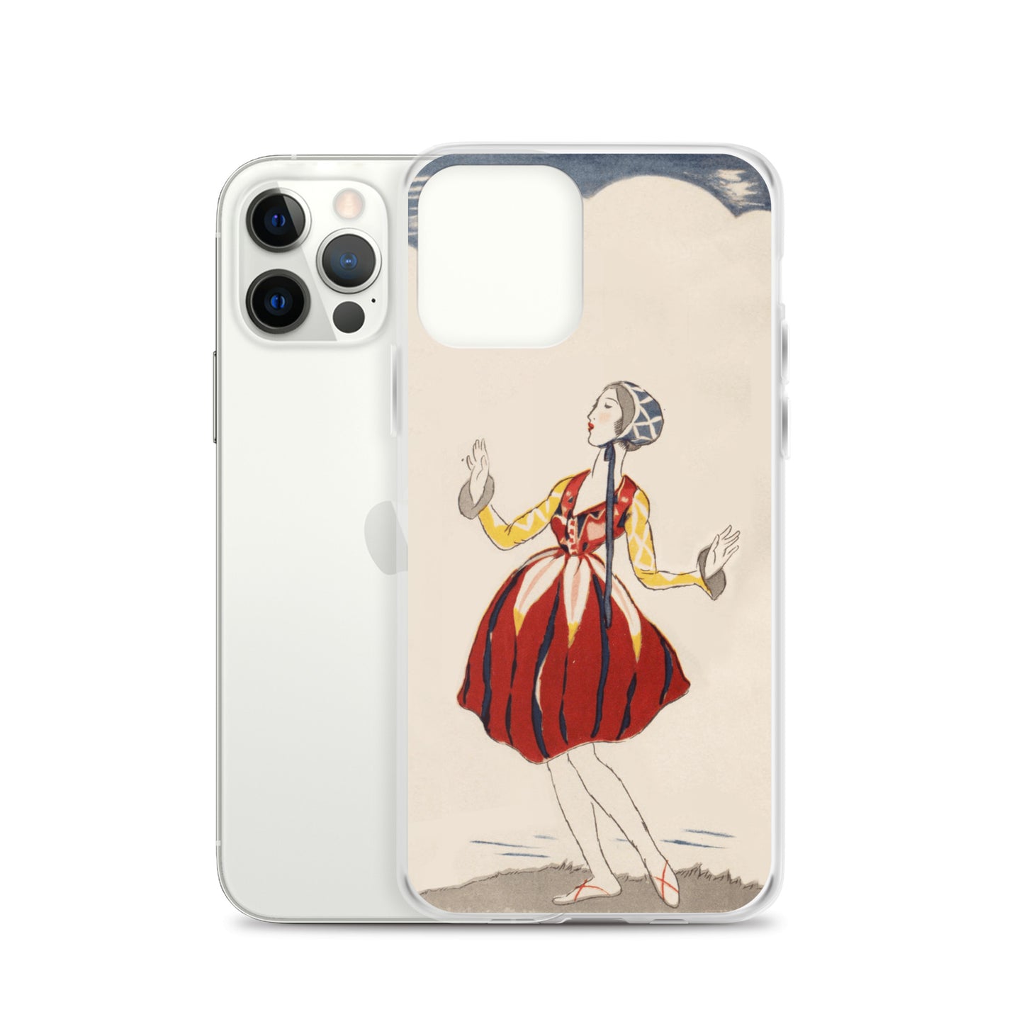大正レトロ 竹久夢二柄 iPhoneケース