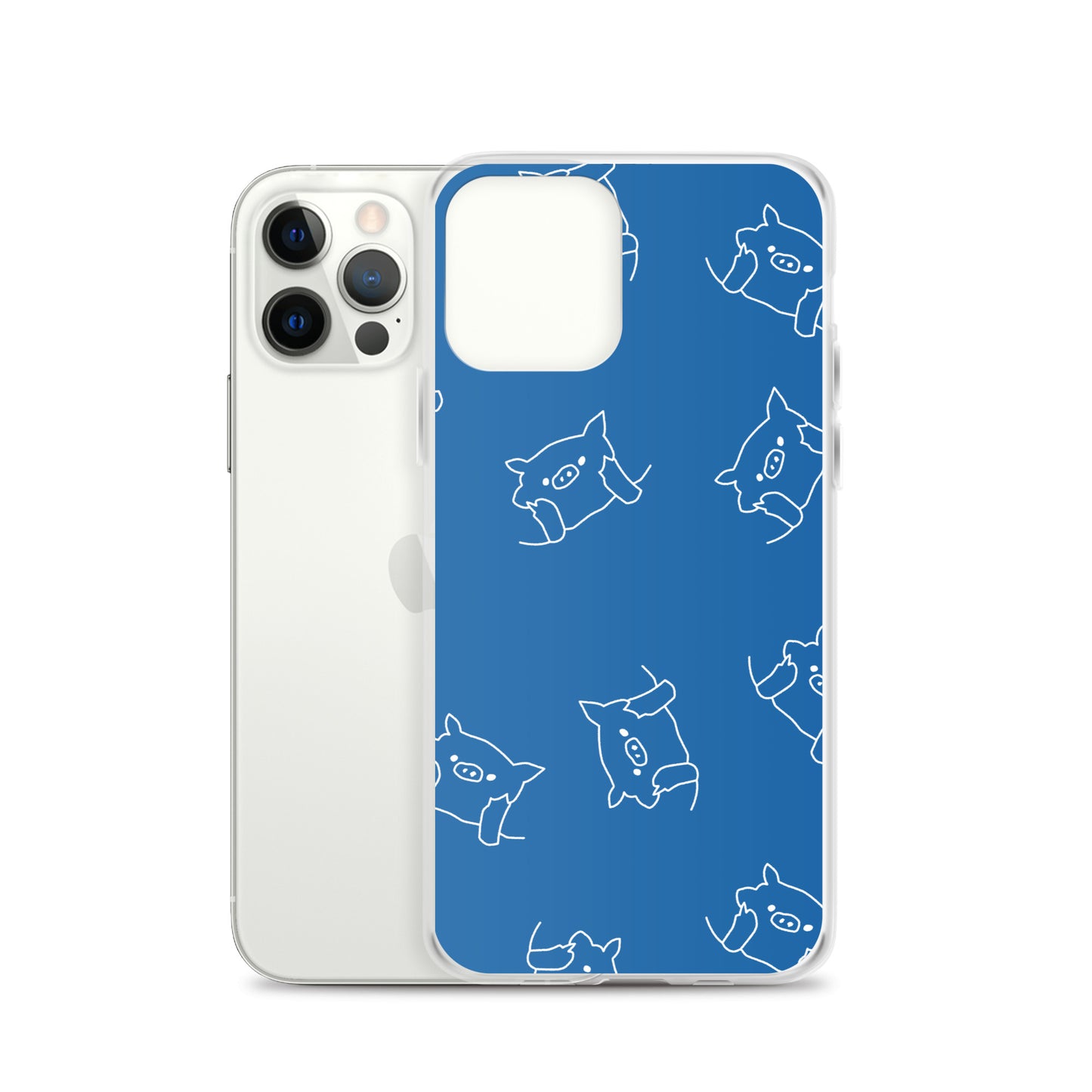 とんかつブタ ランダム柄 スマホケース02