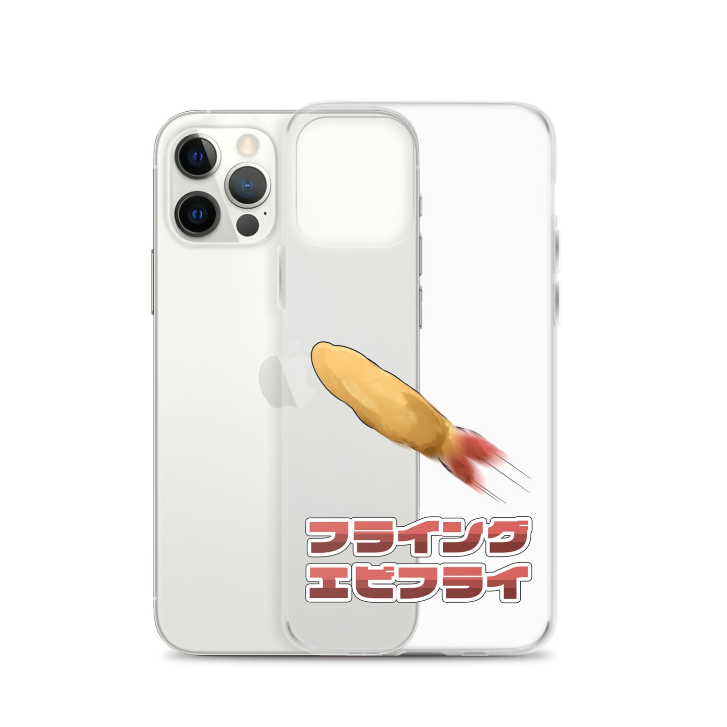 フライングエビフライiPhoneケース