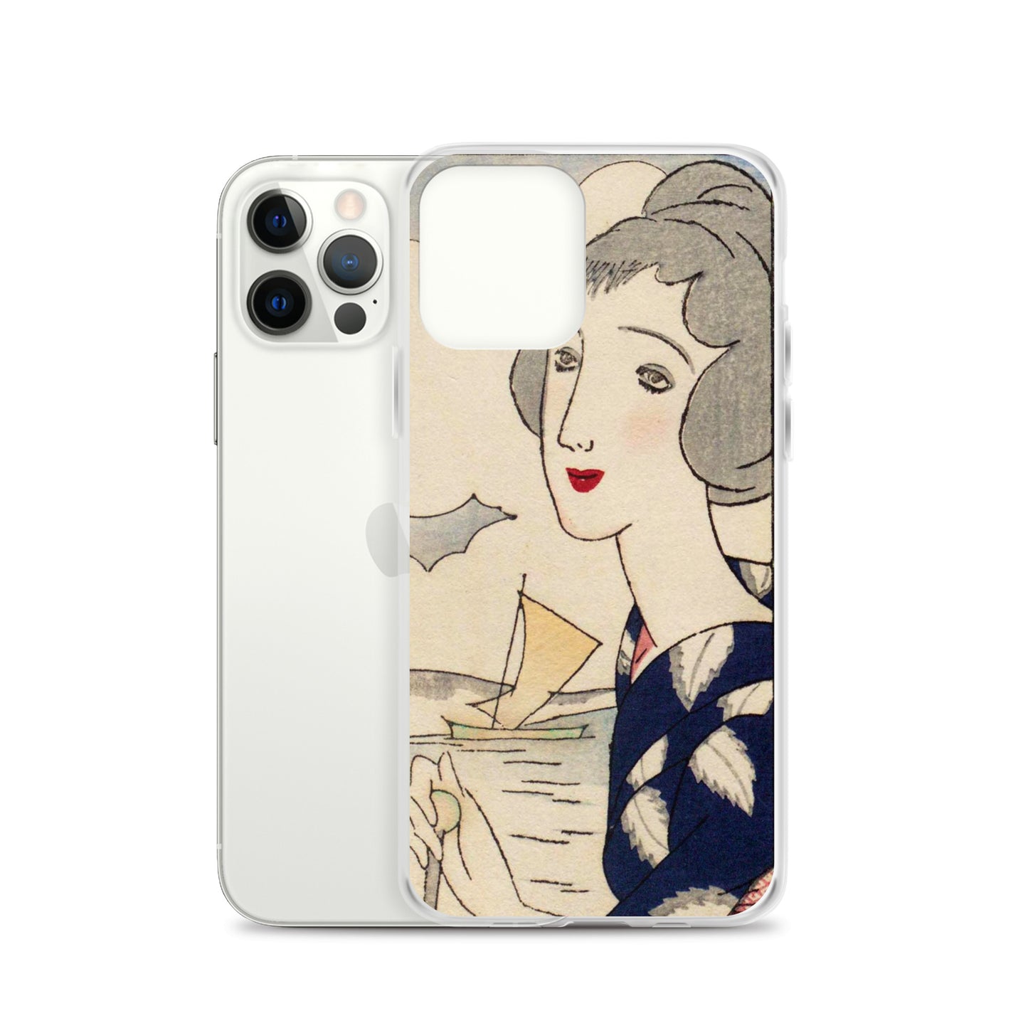 大正レトロ 竹久夢二柄 iPhoneケース02