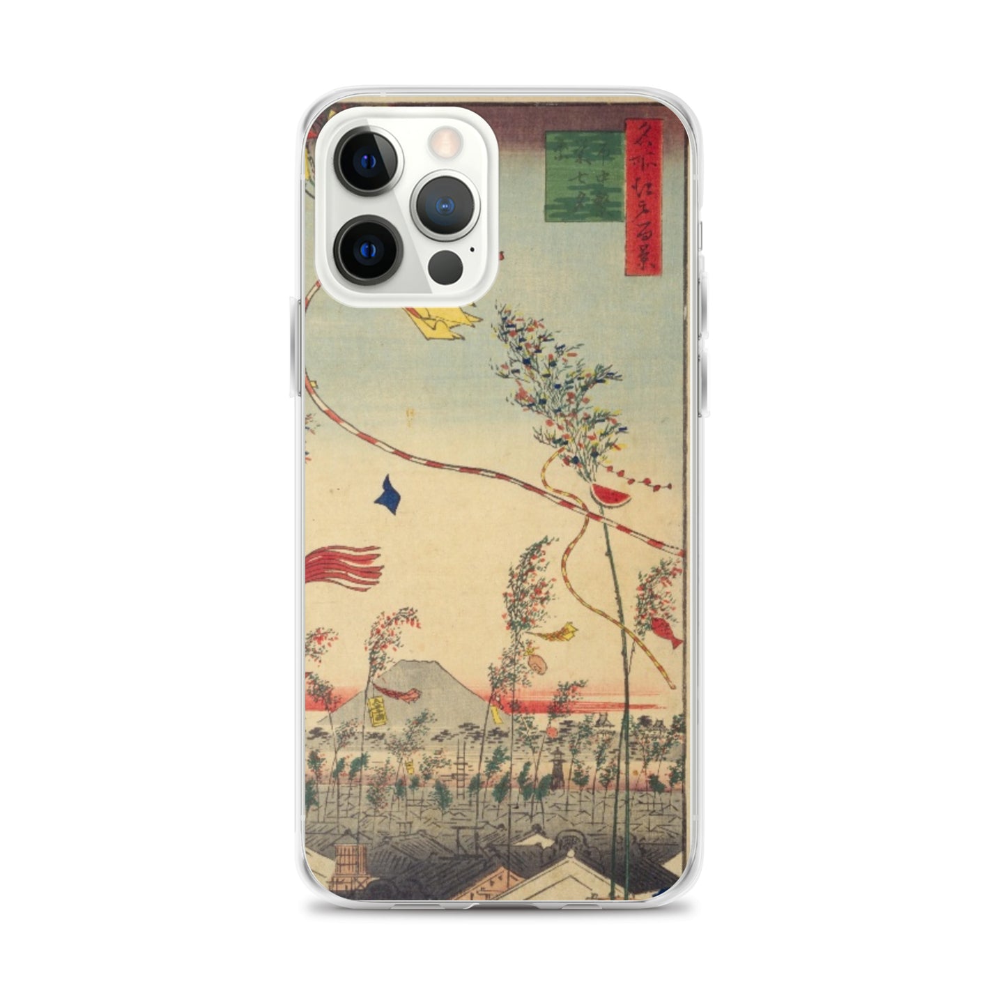 大正レトロ 七夕 iPhoneケース