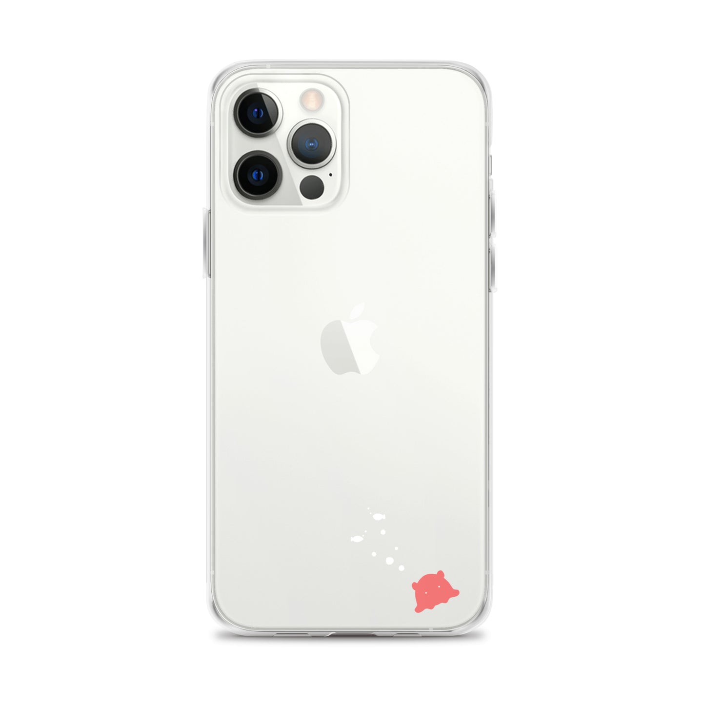 めんだこ&おさかなシルエット iPhoneケース