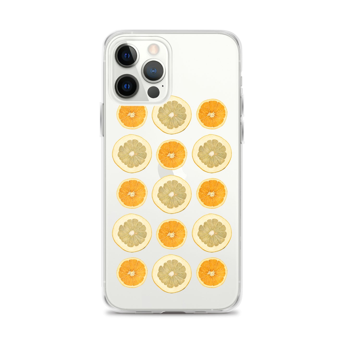 フルーツ輪切り(オレンジ&グレープフルーツ) iPhoneケース