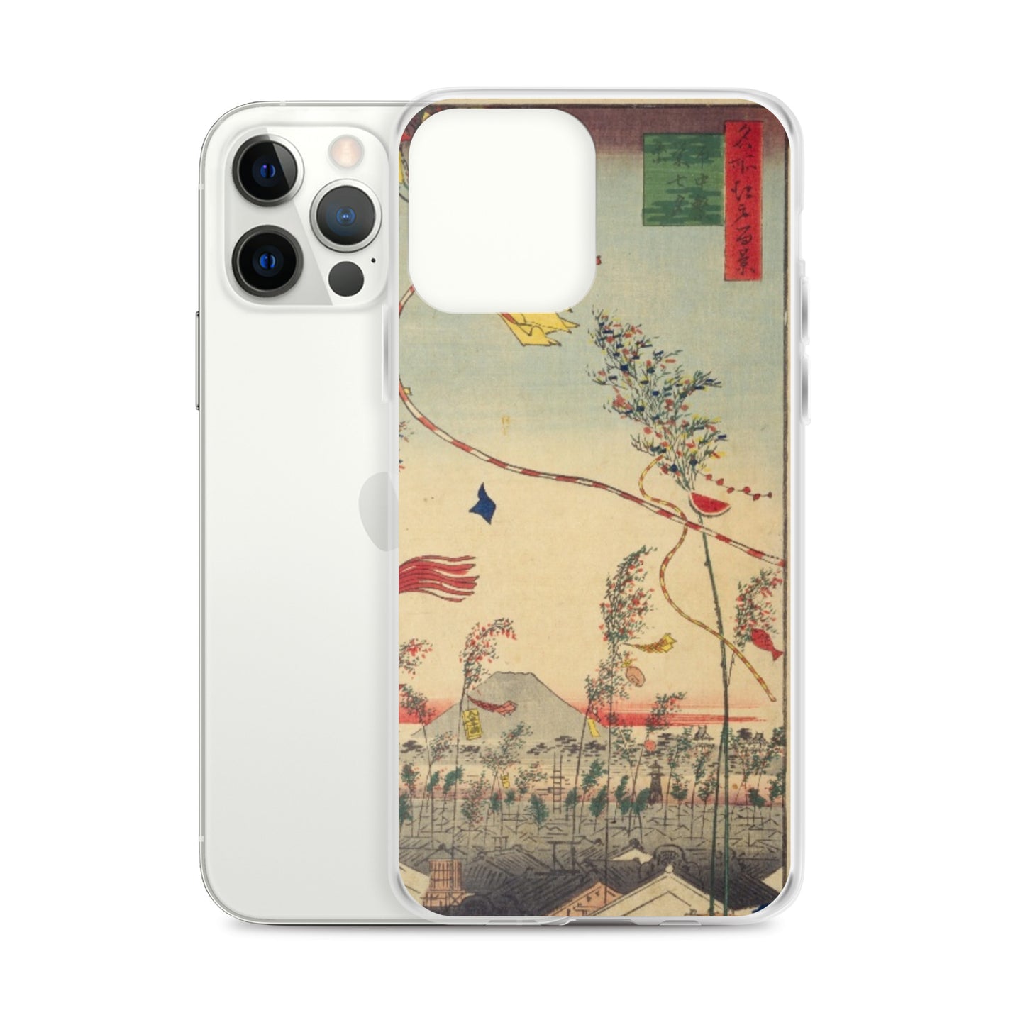 大正レトロ 七夕 iPhoneケース