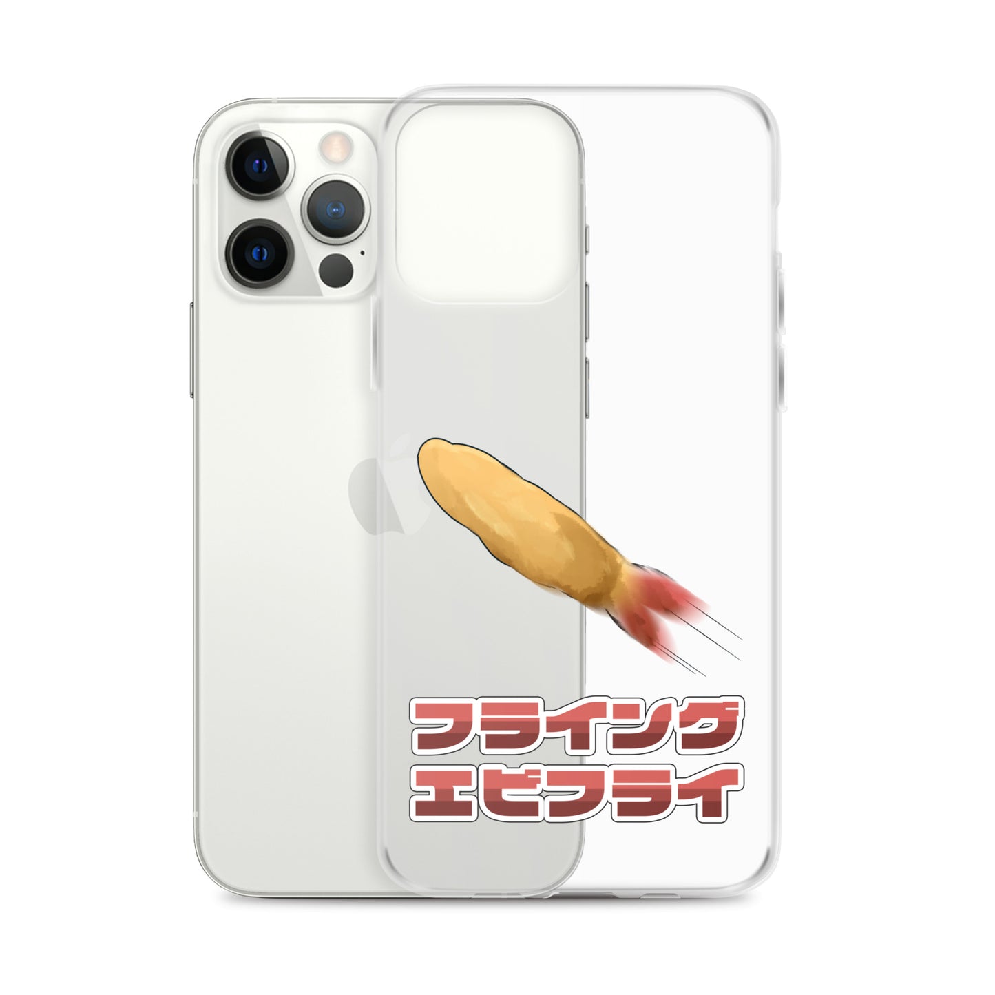 フライングエビフライiPhoneケース
