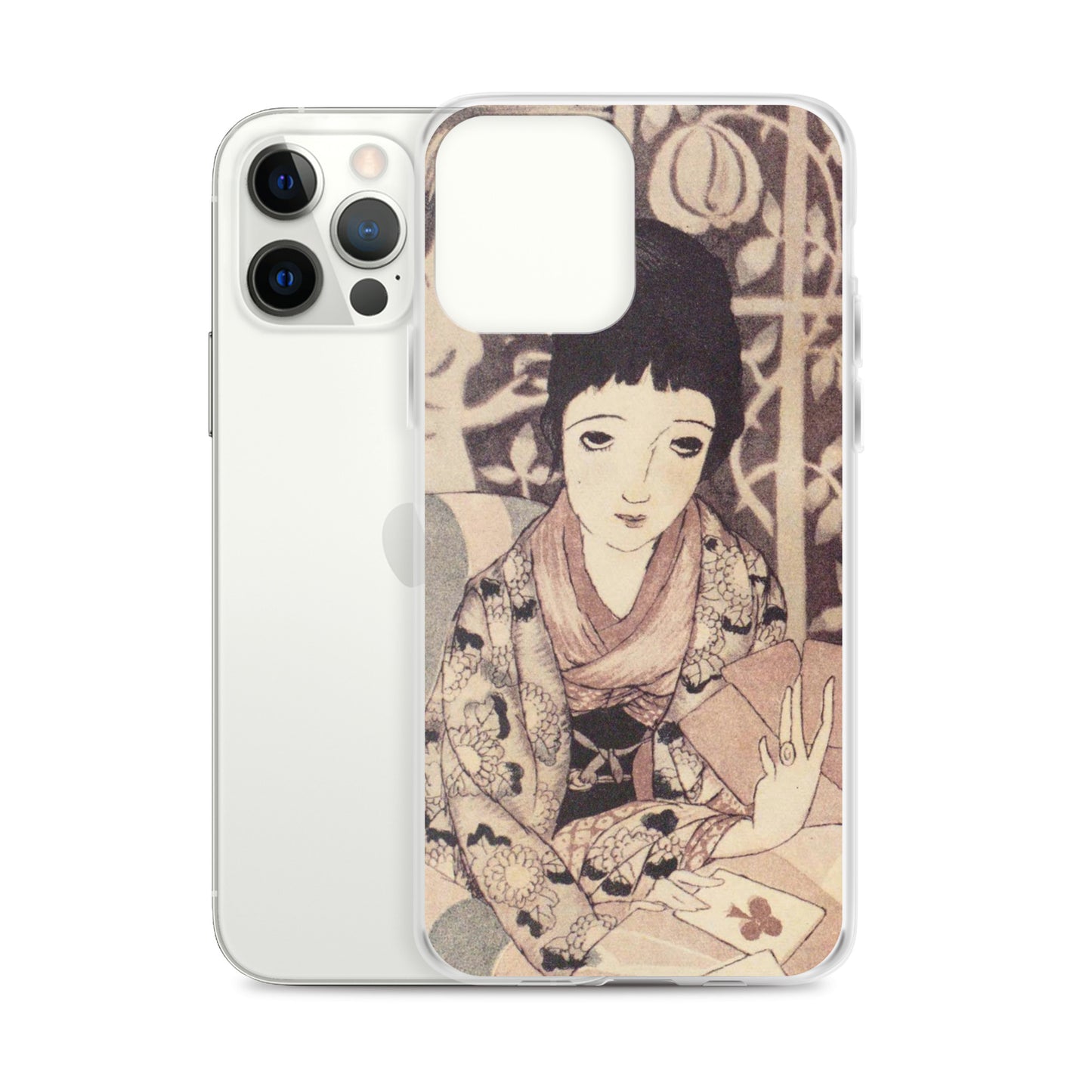 大正レトロ 竹久夢二柄 iPhoneケース03