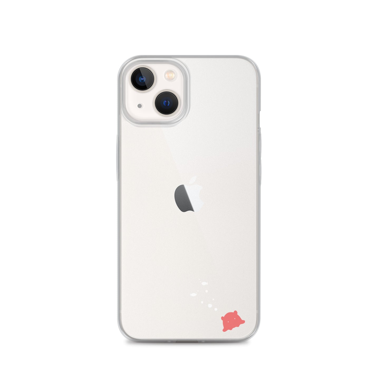 めんだこ&おさかなシルエット iPhoneケース