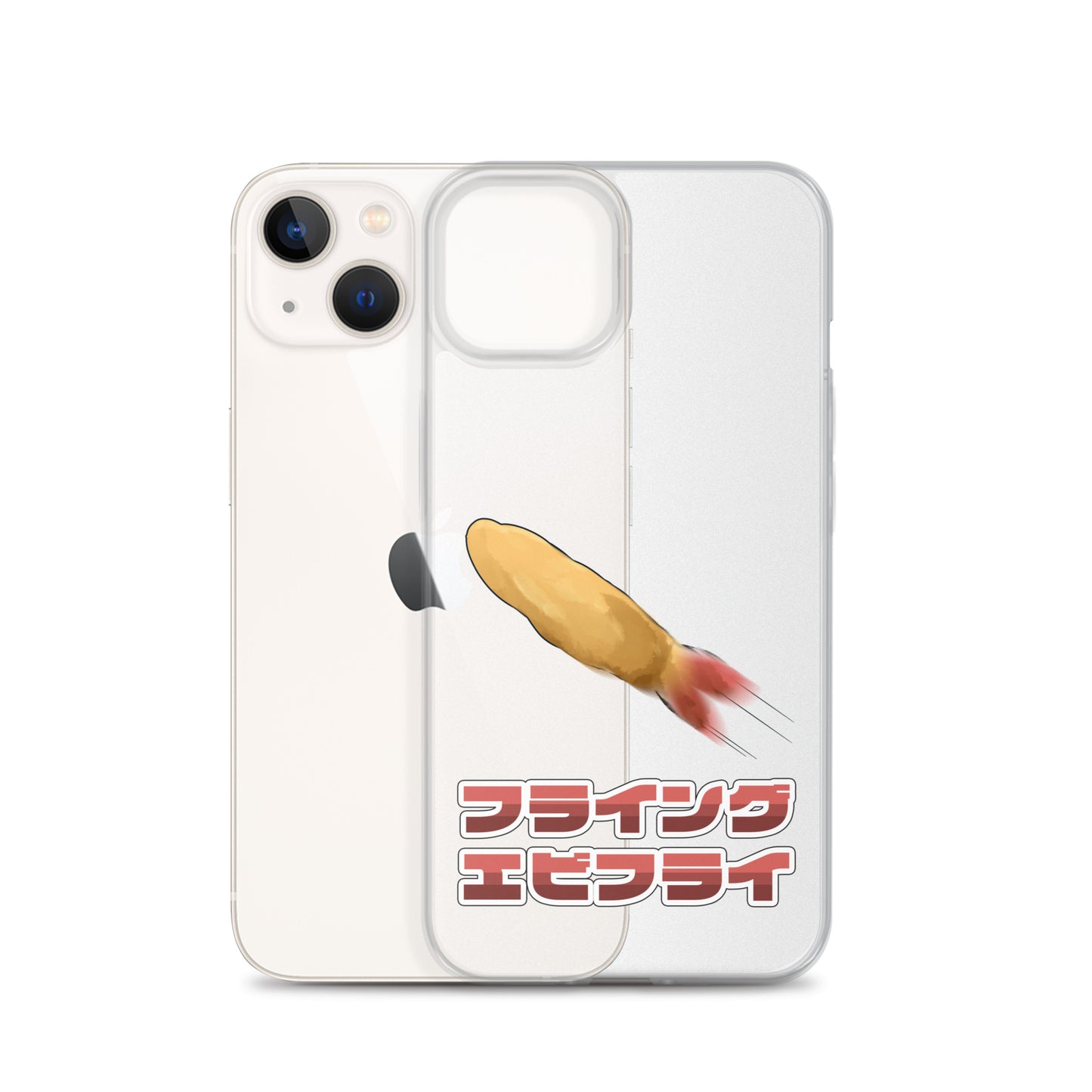 フライングエビフライiPhoneケース
