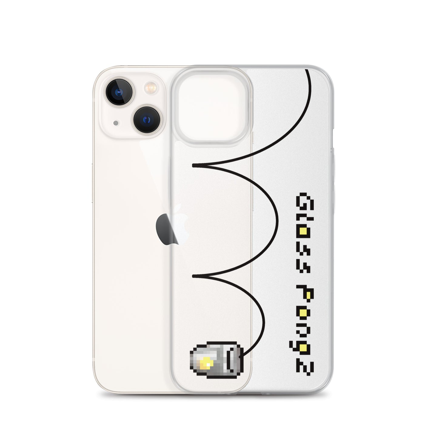 Glass Pong2 dot iPhoneケース(横バージョン)