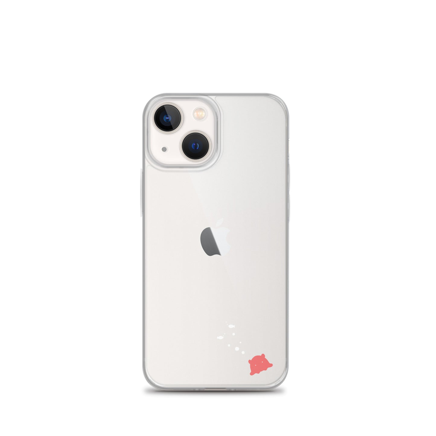 めんだこ&おさかなシルエット iPhoneケース
