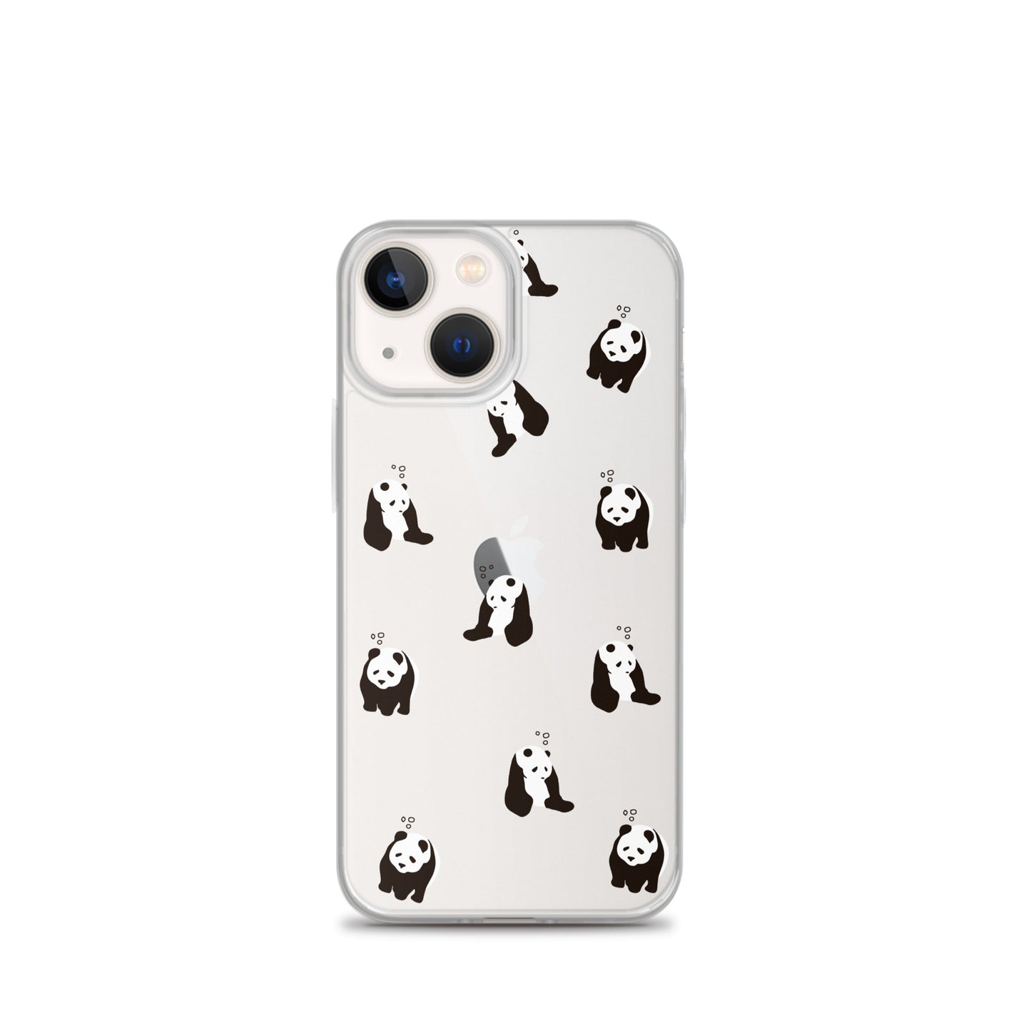 パンダ 眠たい iPhoneケース