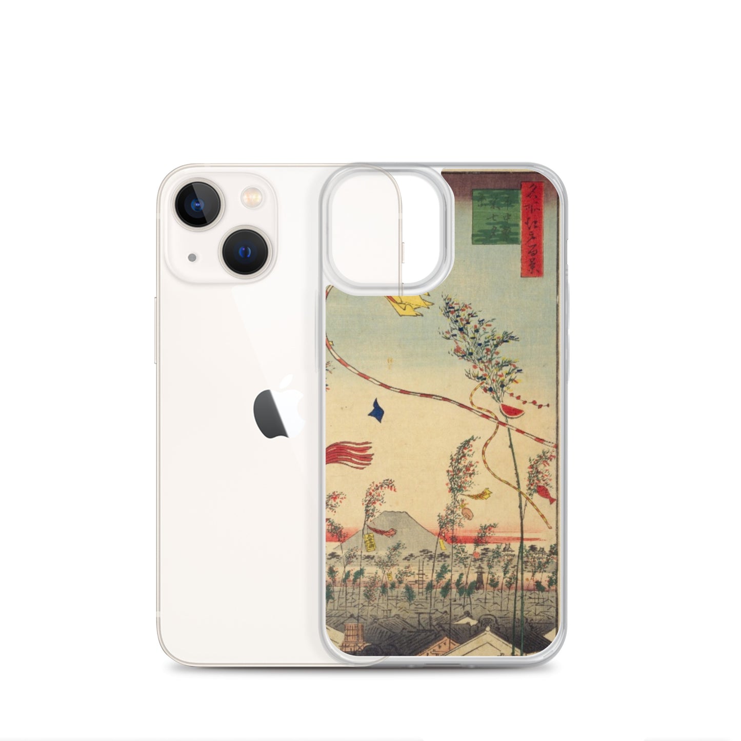 大正レトロ 七夕 iPhoneケース