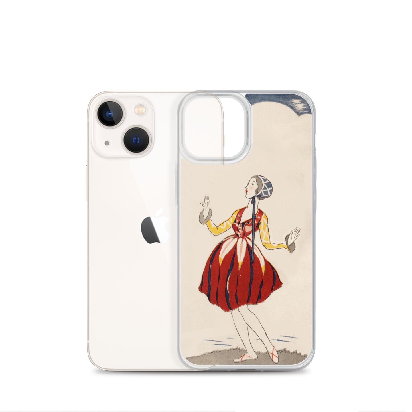 大正レトロ 竹久夢二柄 iPhoneケース