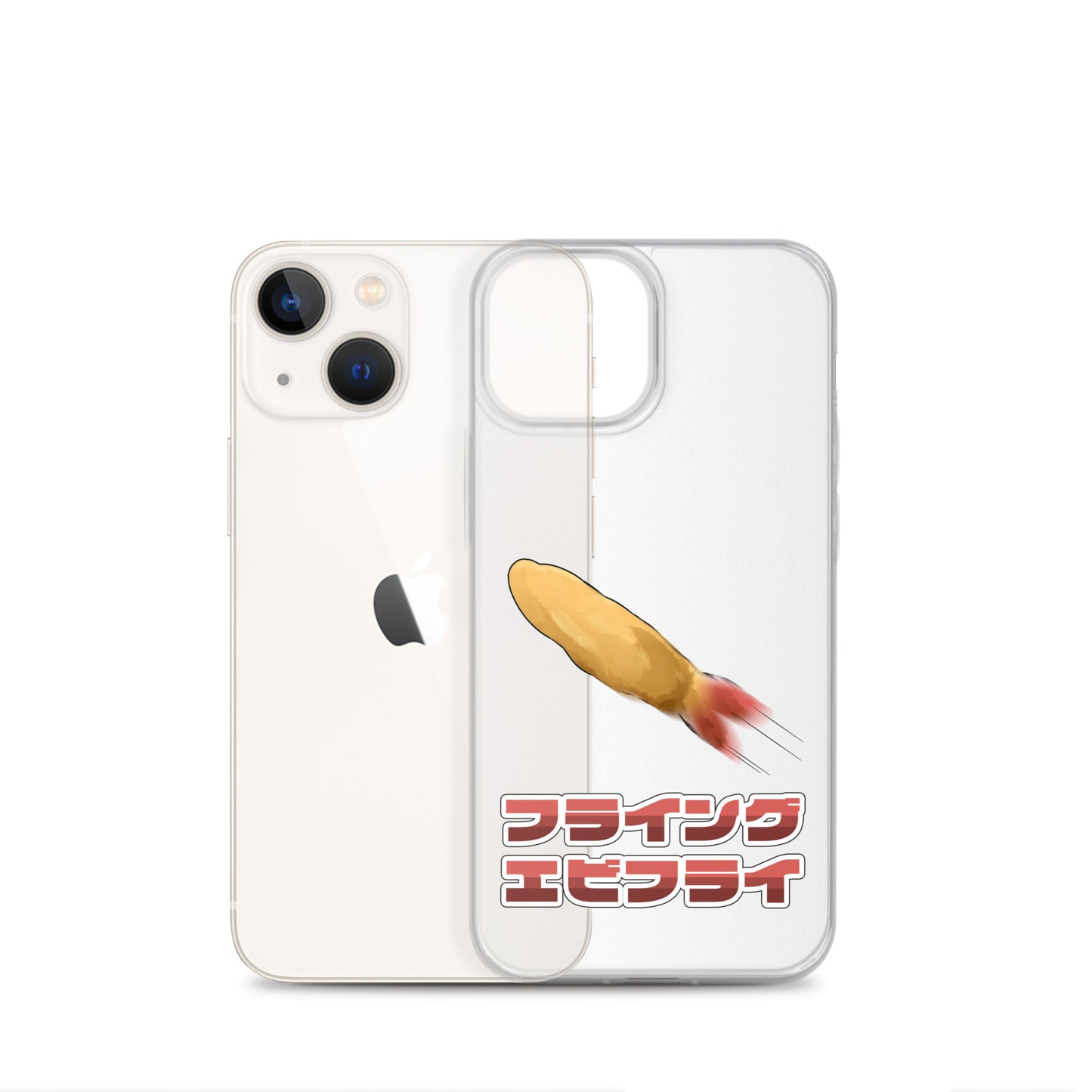 フライングエビフライiPhoneケース