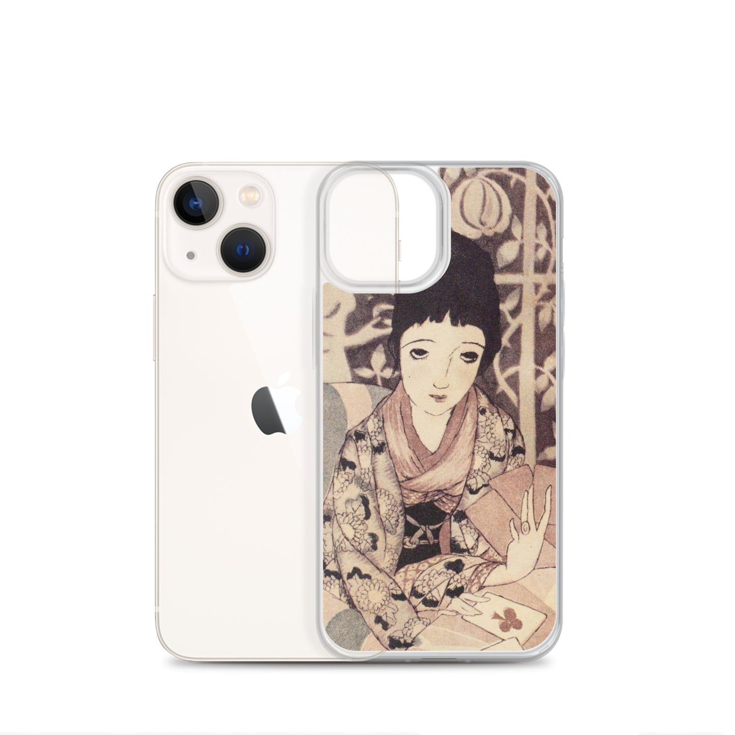 大正レトロ 竹久夢二柄 iPhoneケース03