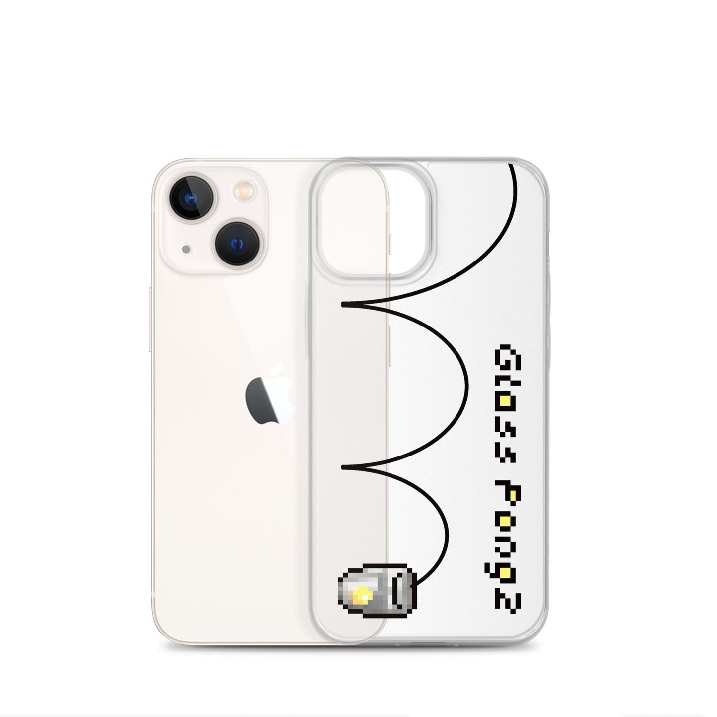 Glass Pong2 dot iPhoneケース(横バージョン)