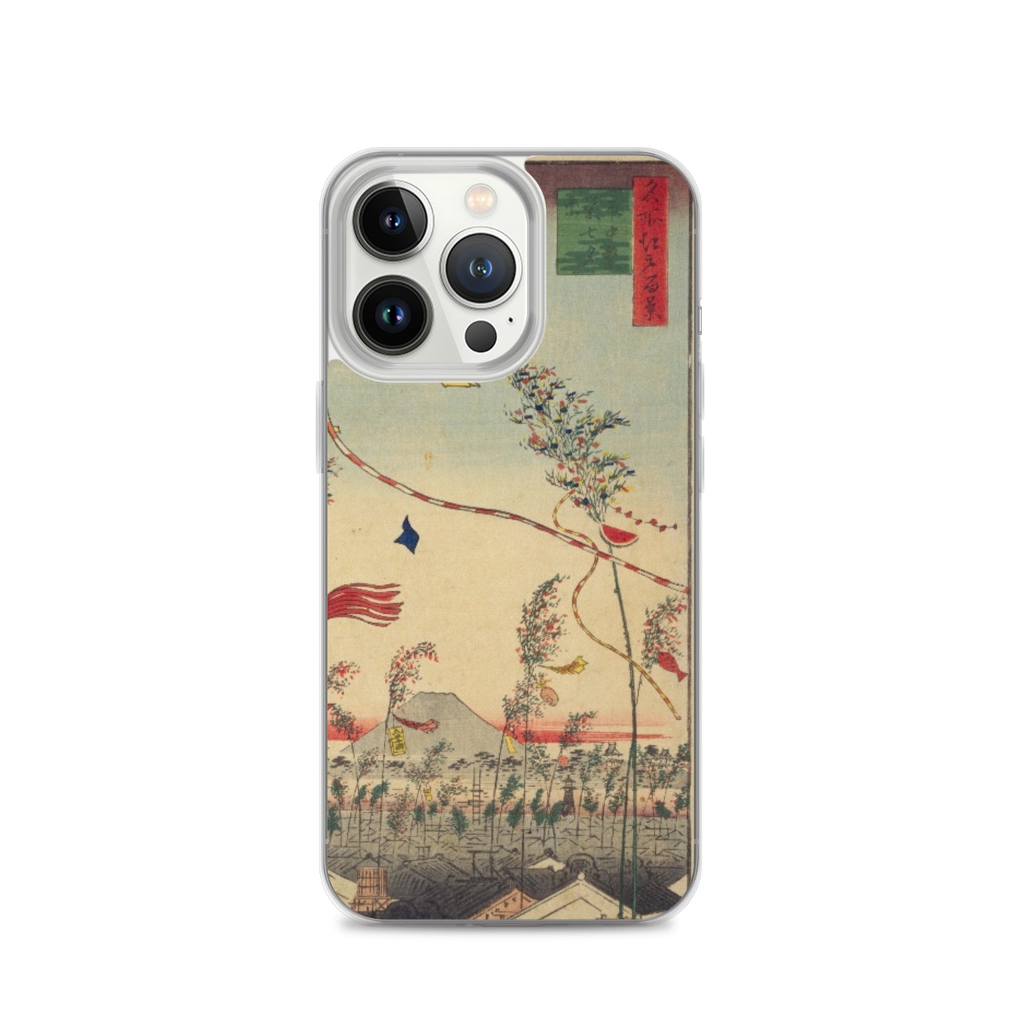 大正レトロ 七夕 iPhoneケース