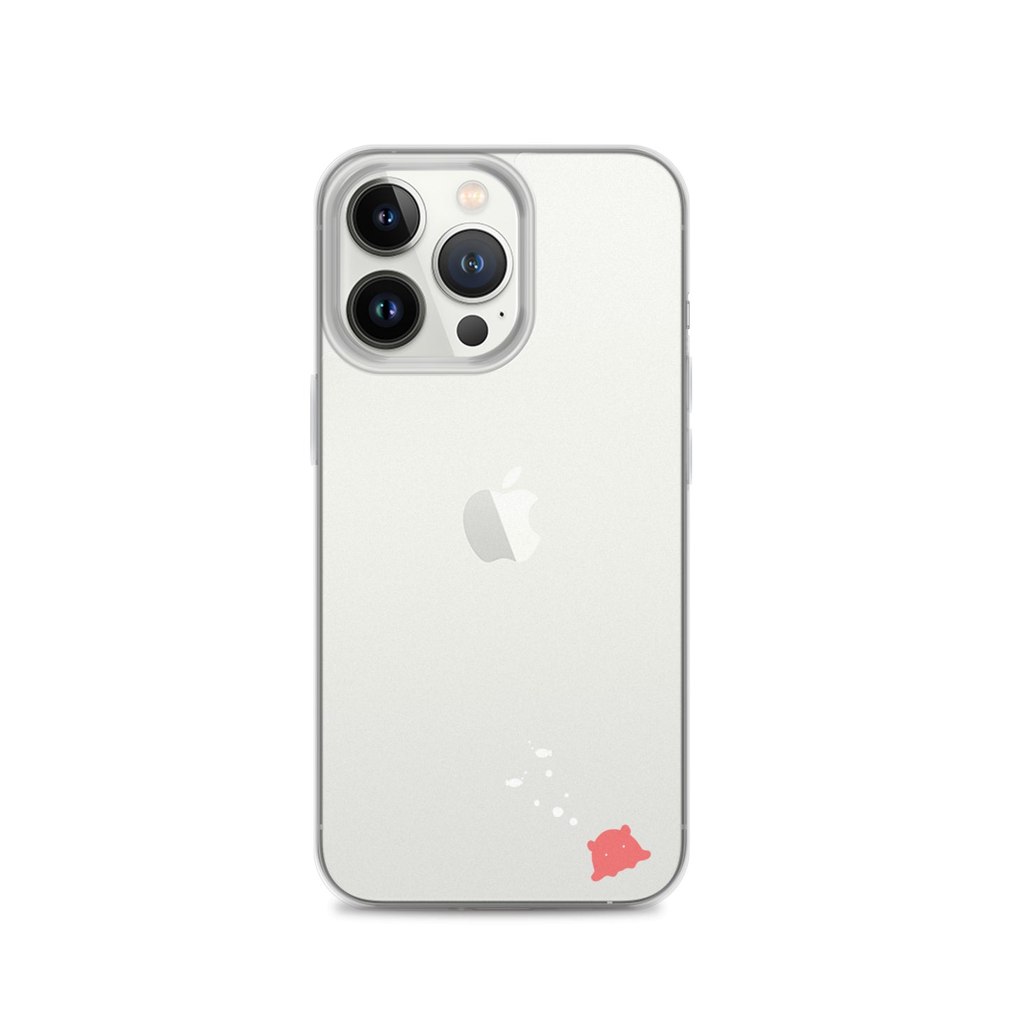 めんだこ&おさかなシルエット iPhoneケース