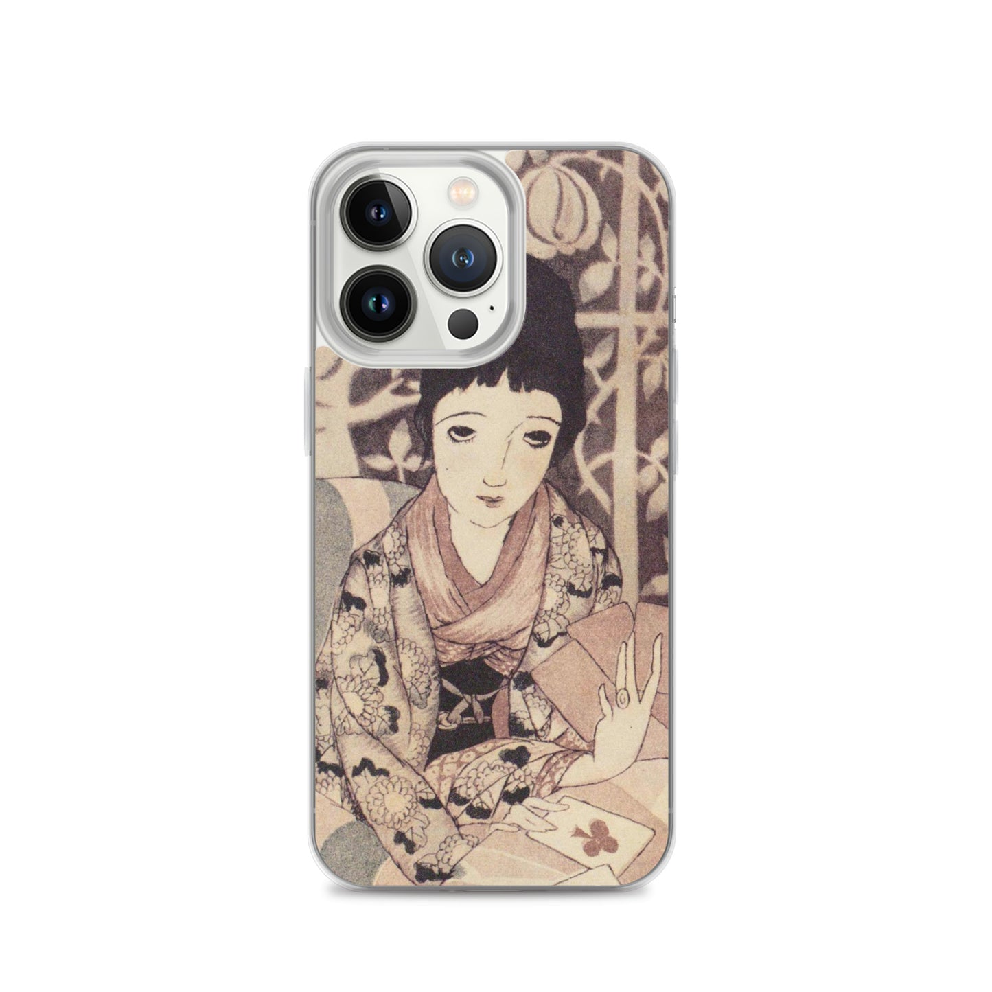 大正レトロ 竹久夢二柄 iPhoneケース03
