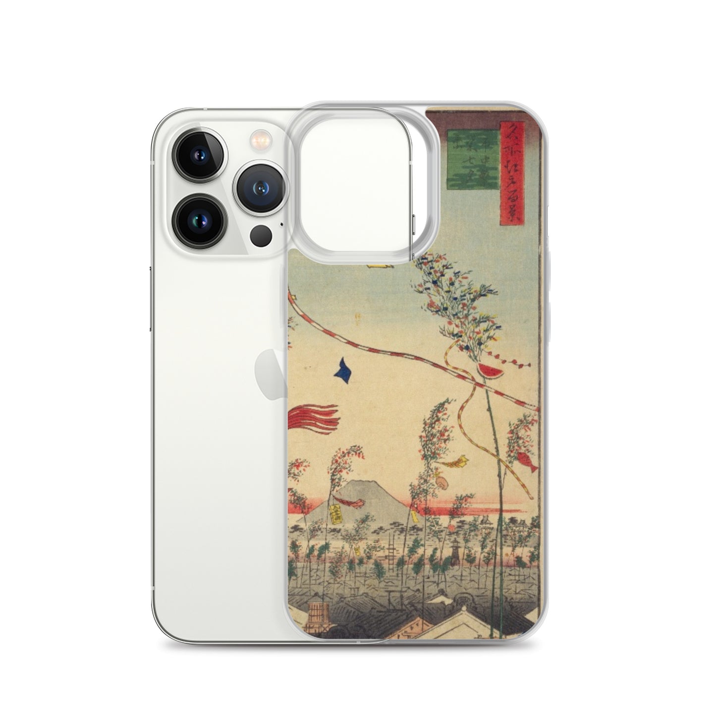 大正レトロ 七夕 iPhoneケース