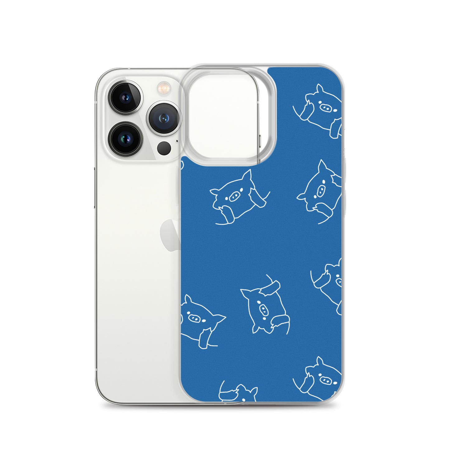 とんかつブタ ランダム柄 スマホケース02