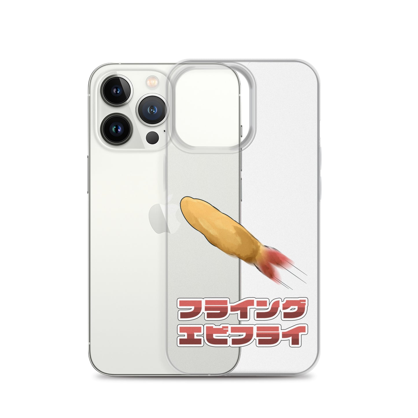 フライングエビフライiPhoneケース