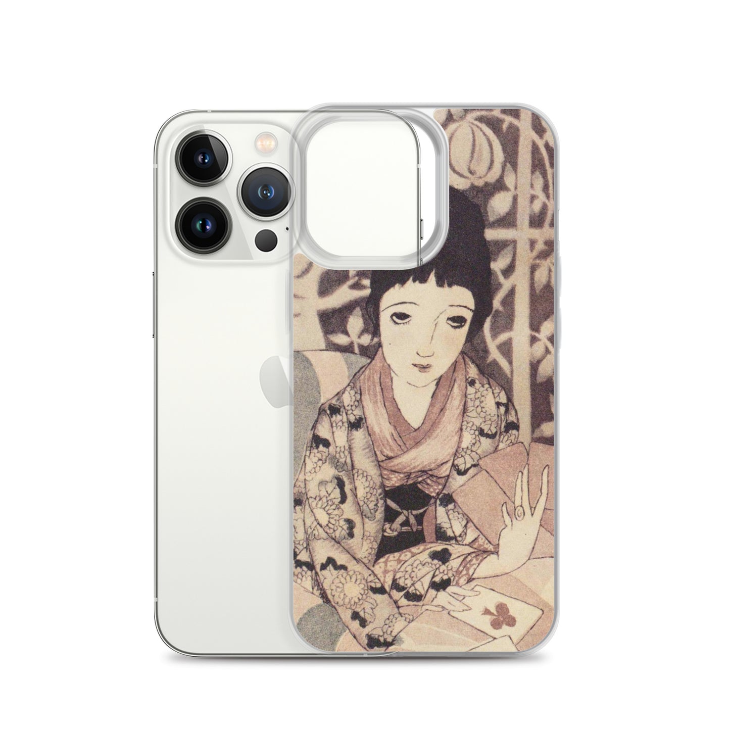 大正レトロ 竹久夢二柄 iPhoneケース03