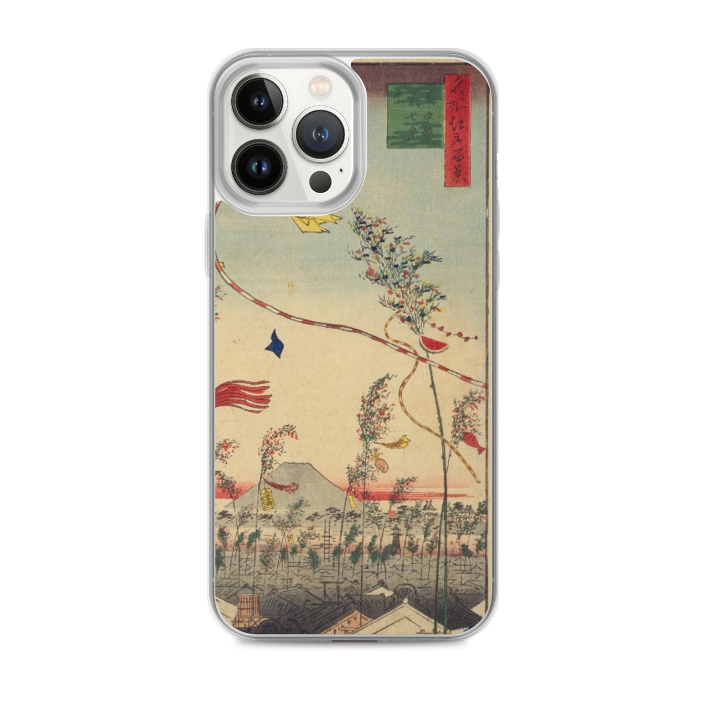 大正レトロ 七夕 iPhoneケース