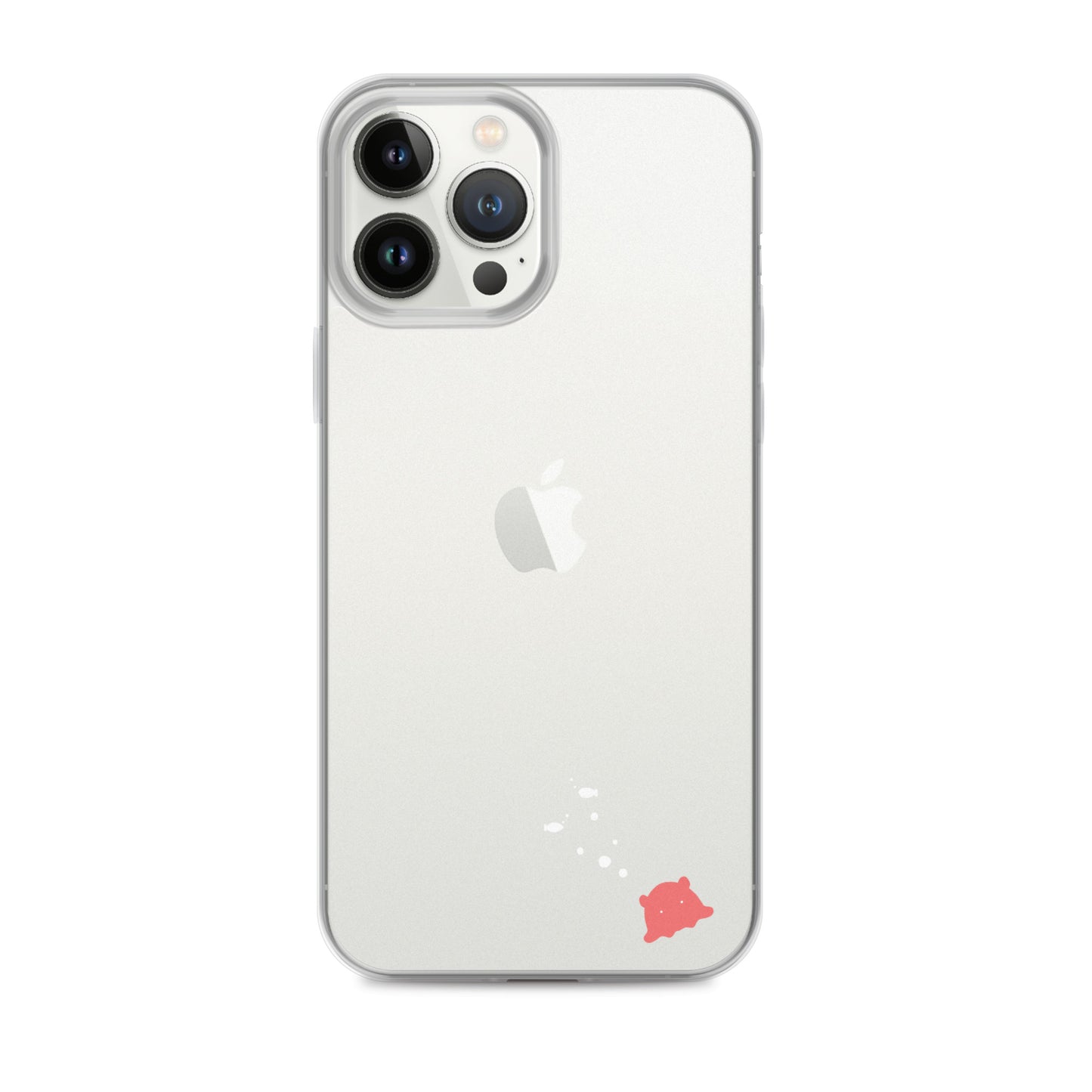 めんだこ&おさかなシルエット iPhoneケース